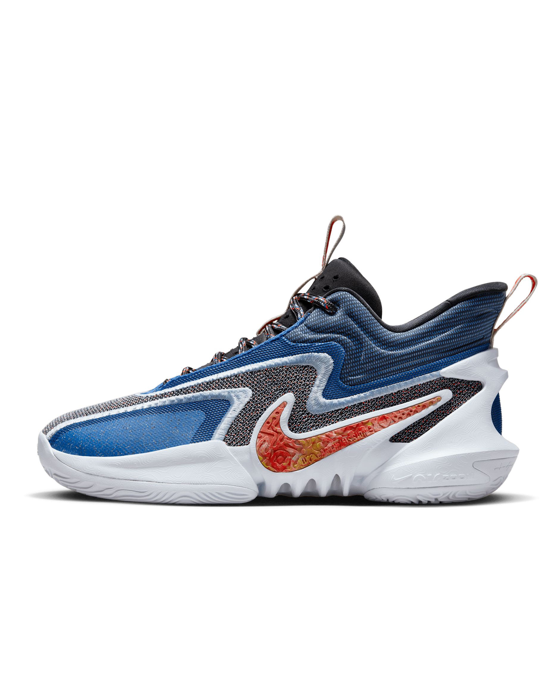 Nike Cosmic Unity 2 Basketball Shoes - Off-Noir/Football Grey/Bright Crimson/Multi-Colour