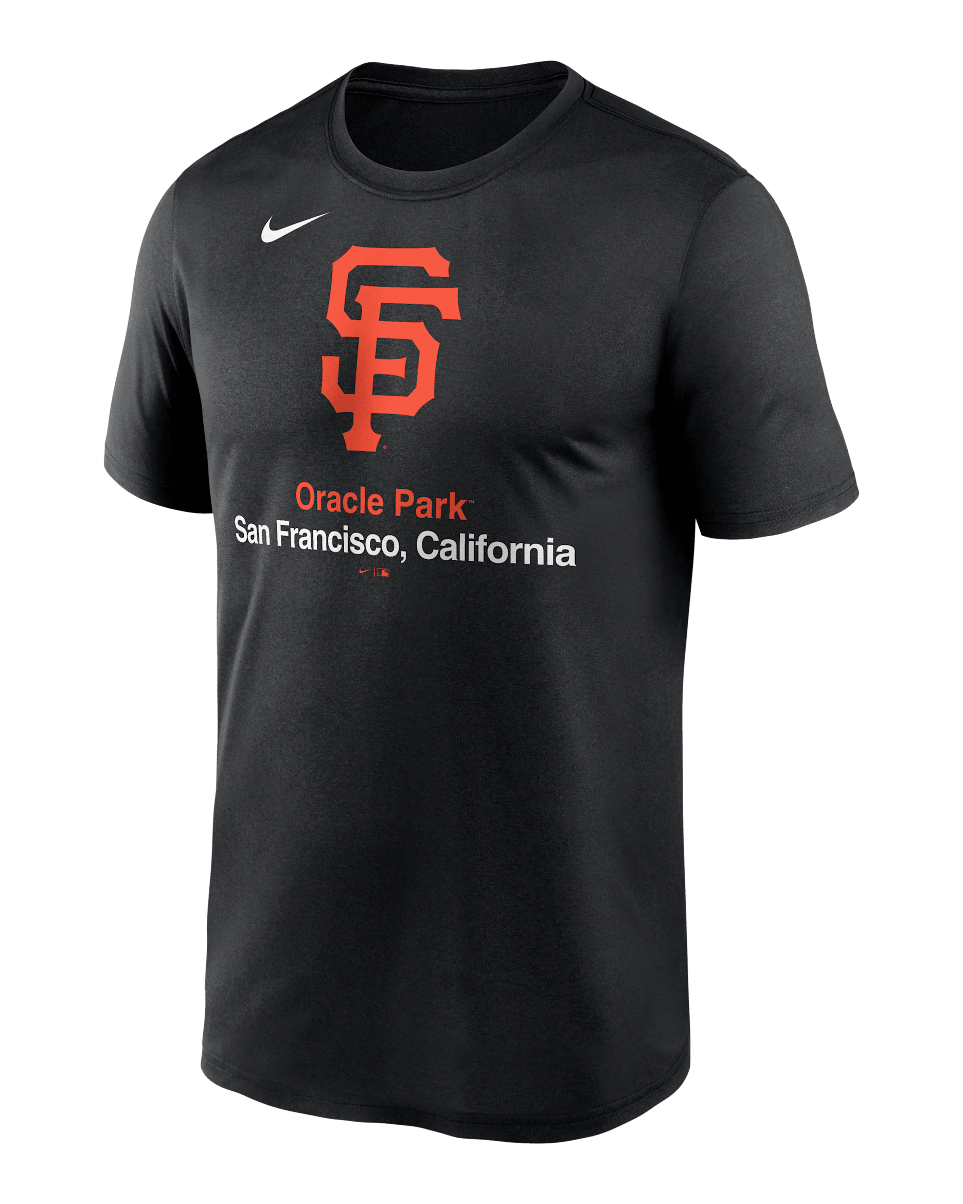 San Francisco Giants Stadium Legend Men's Nike Dri-FIT MLB T-Shirt - Black