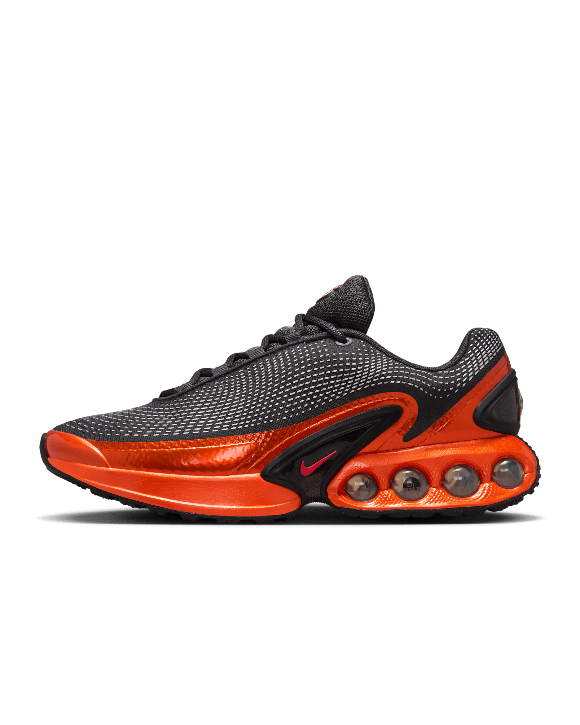 Nike Air Max Dn Men's Shoes - Dark Smoke Grey/Dark Smoke Grey/Metallic Dark Grey/Salsa Red