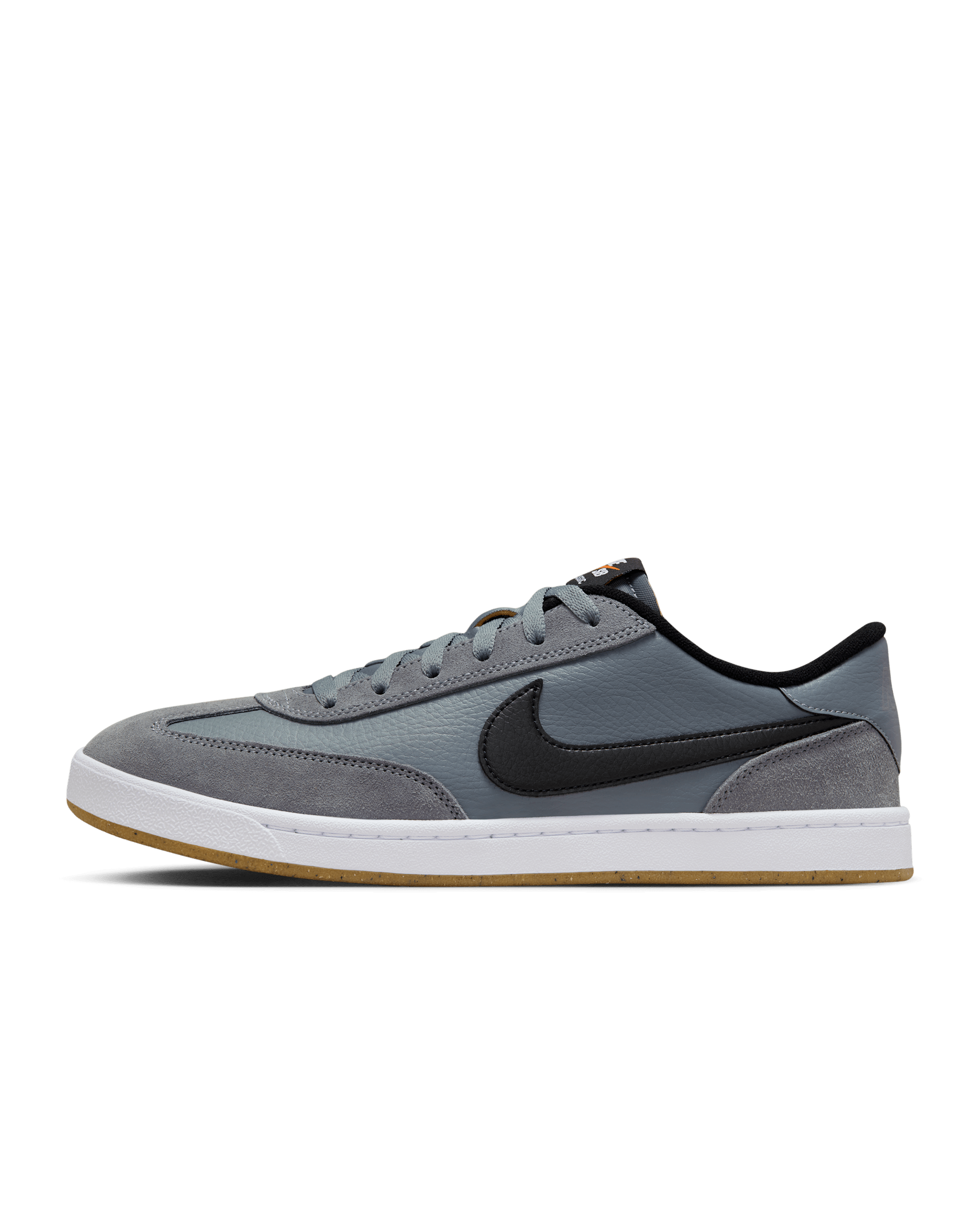 Tenis de skateboarding Nike SB FC Classic - Gris azulado/Blanco/Naranja vivo/Negro