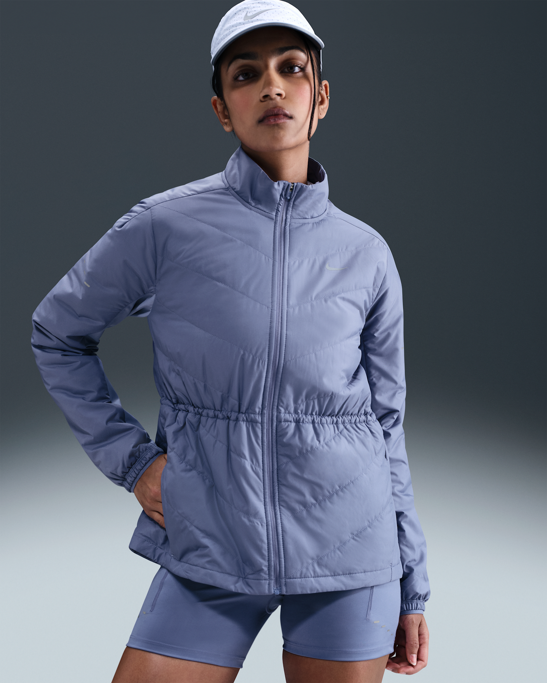 Nike Swift Women's Therma-FIT Running Jacket - World Indigo
