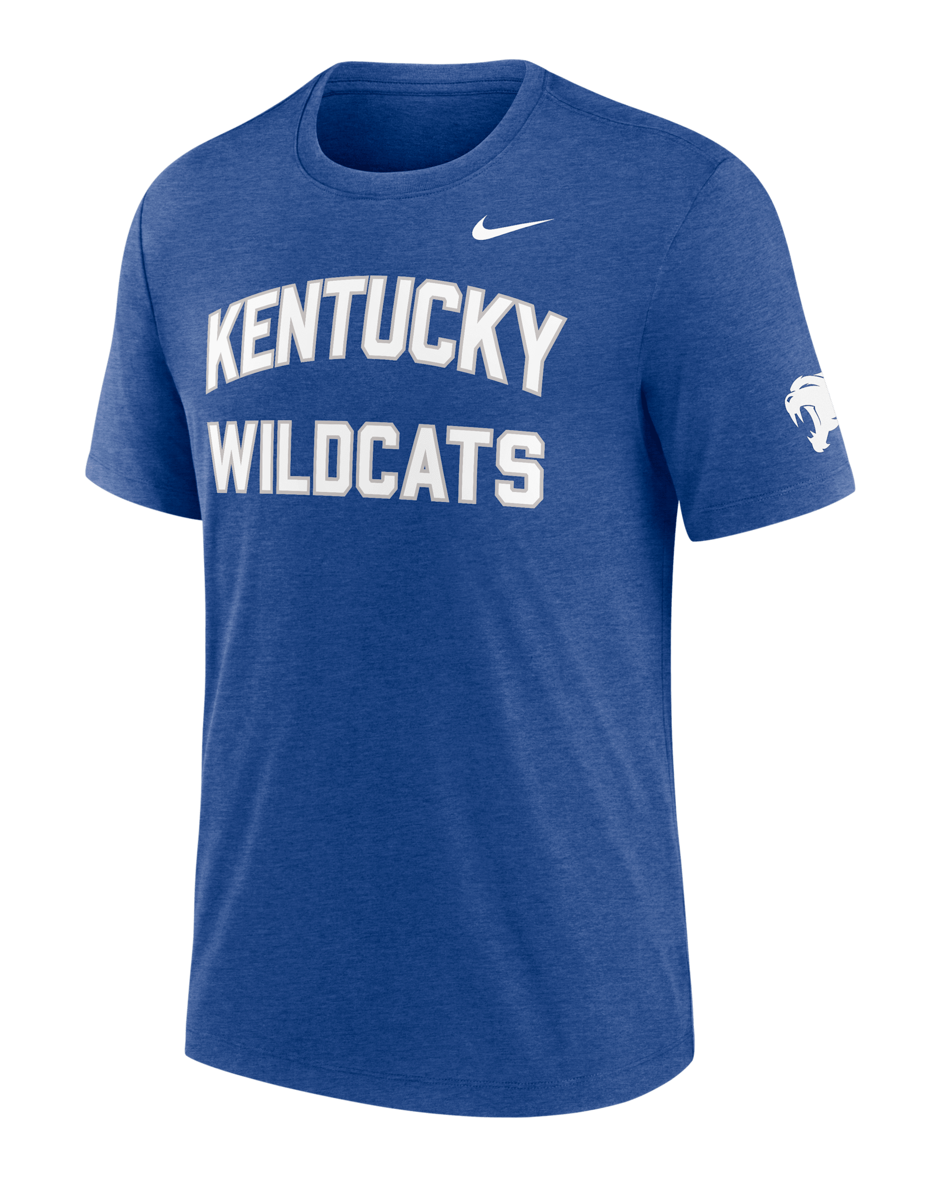 Kentucky Campus Collegiate Block Men's Nike College T-Shirt - Blue Heather