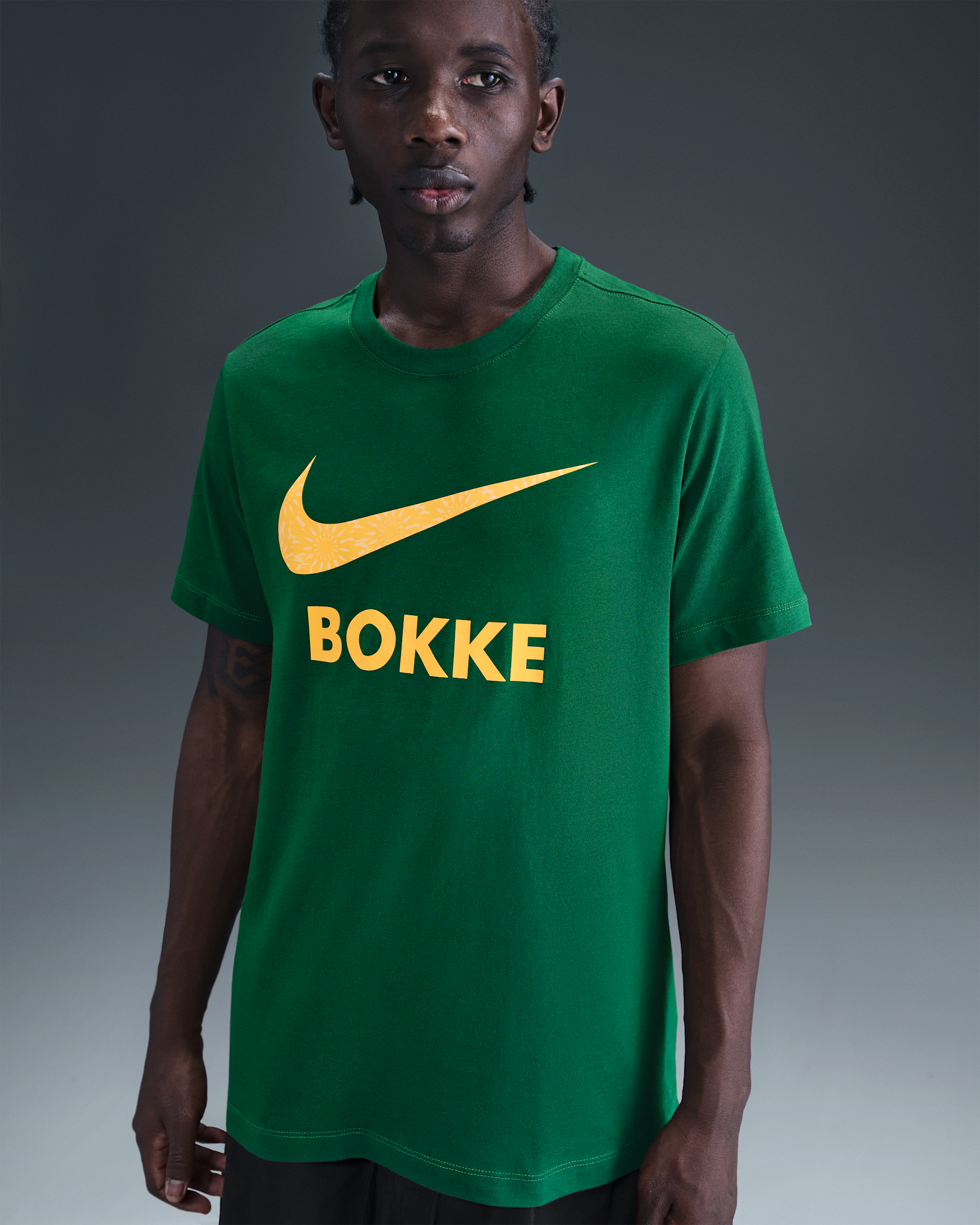 Springboks Samarreta de rugbi Nike - Home - Gorge Green/University Gold/University Gold
