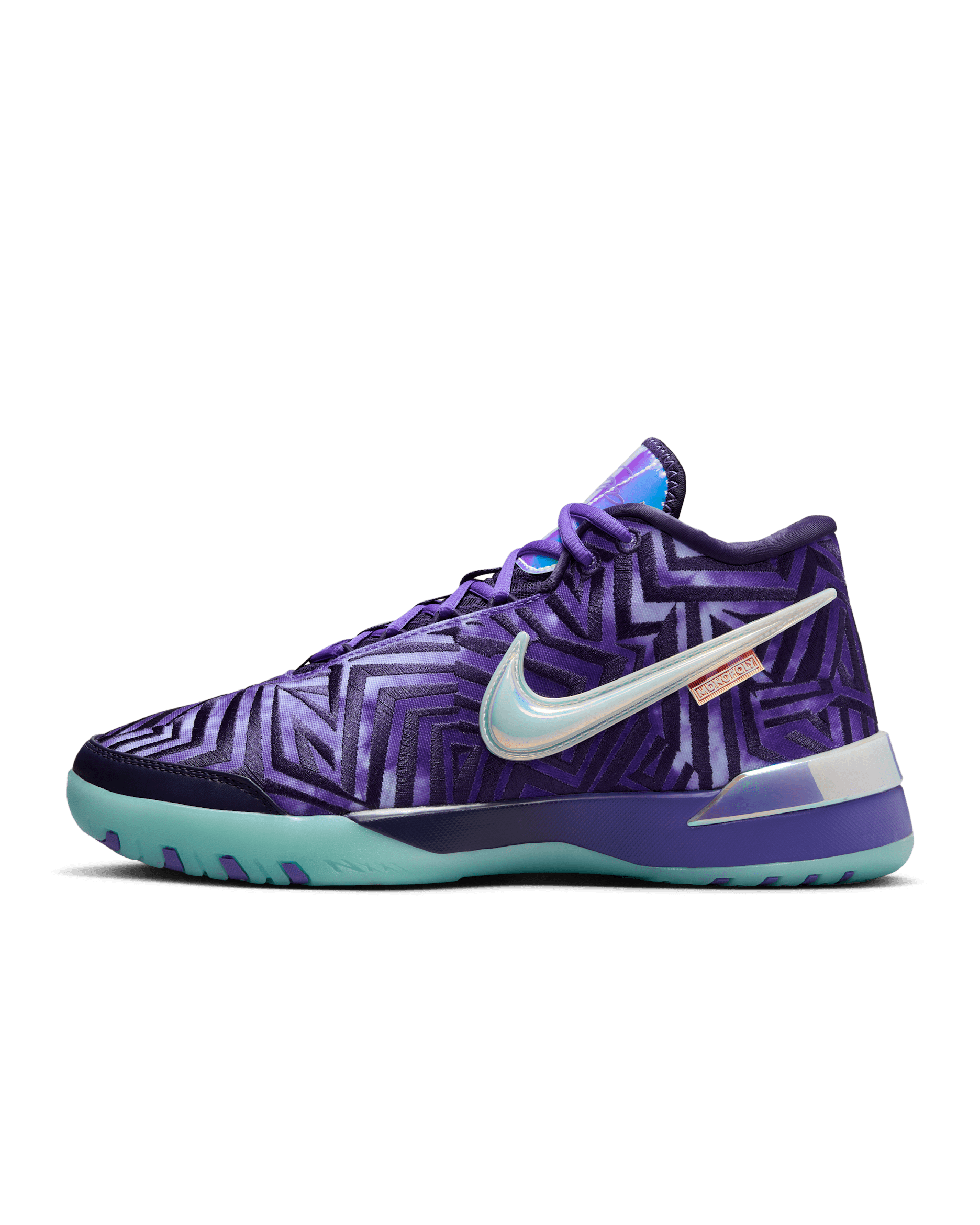 LeBron NXXT Genisus QS Basketball Shoes - Persian Violet/Imperial Purple/Glacier Ice/White
