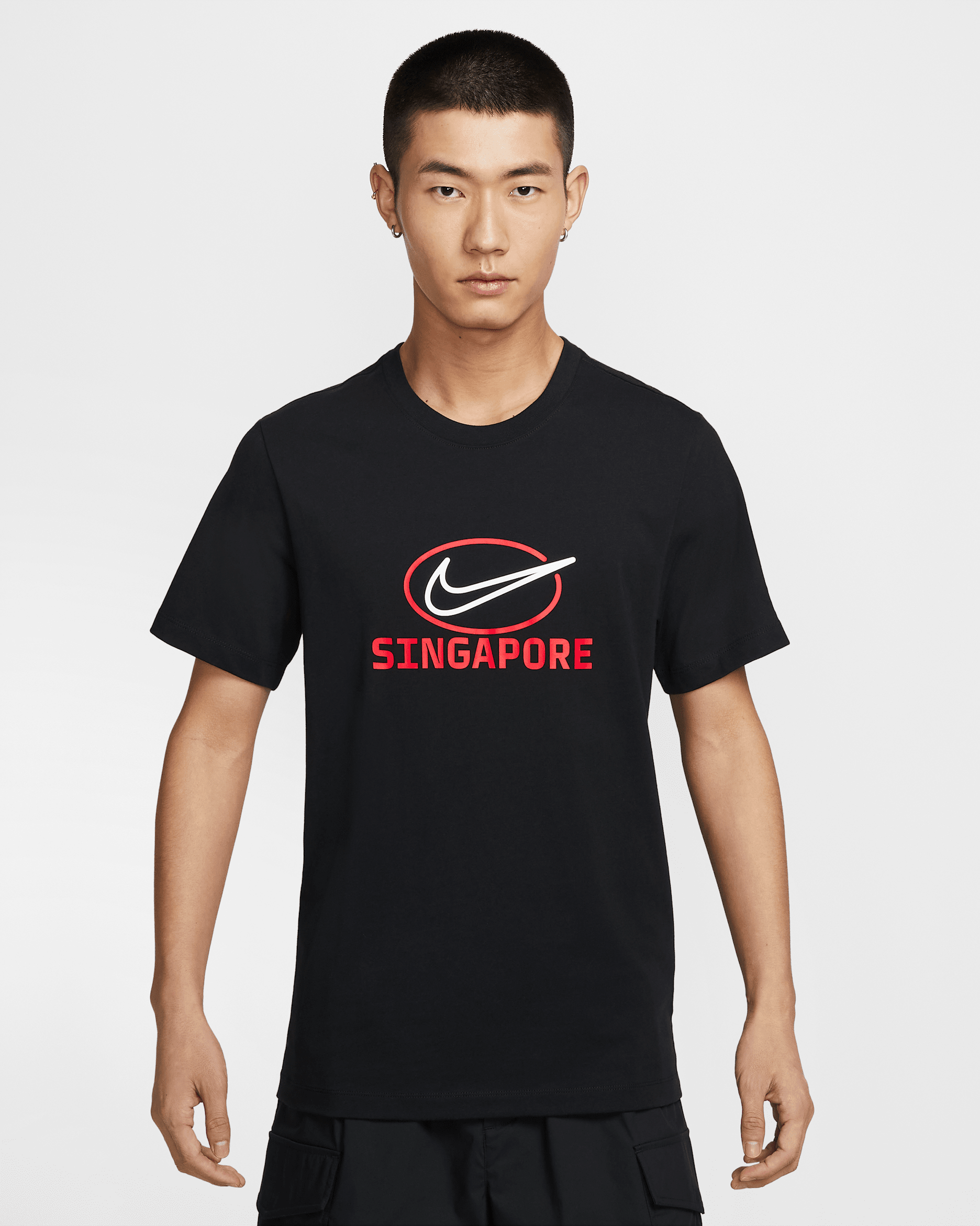 Nike Sportswear Men's City T-shirt - Black/Black