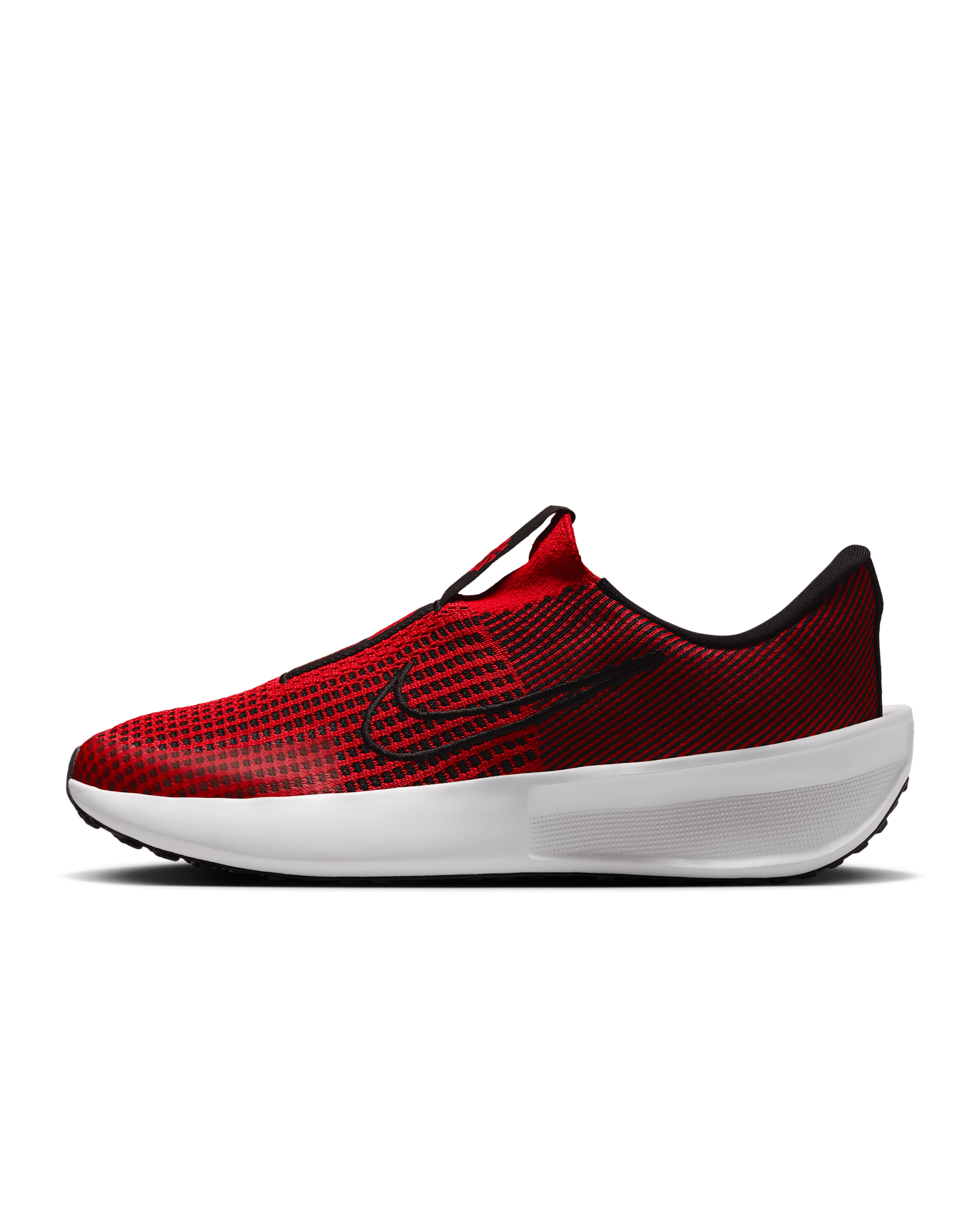 Nike Interact Run EasyOn Men's Road Running Shoes - University Red/White/Black