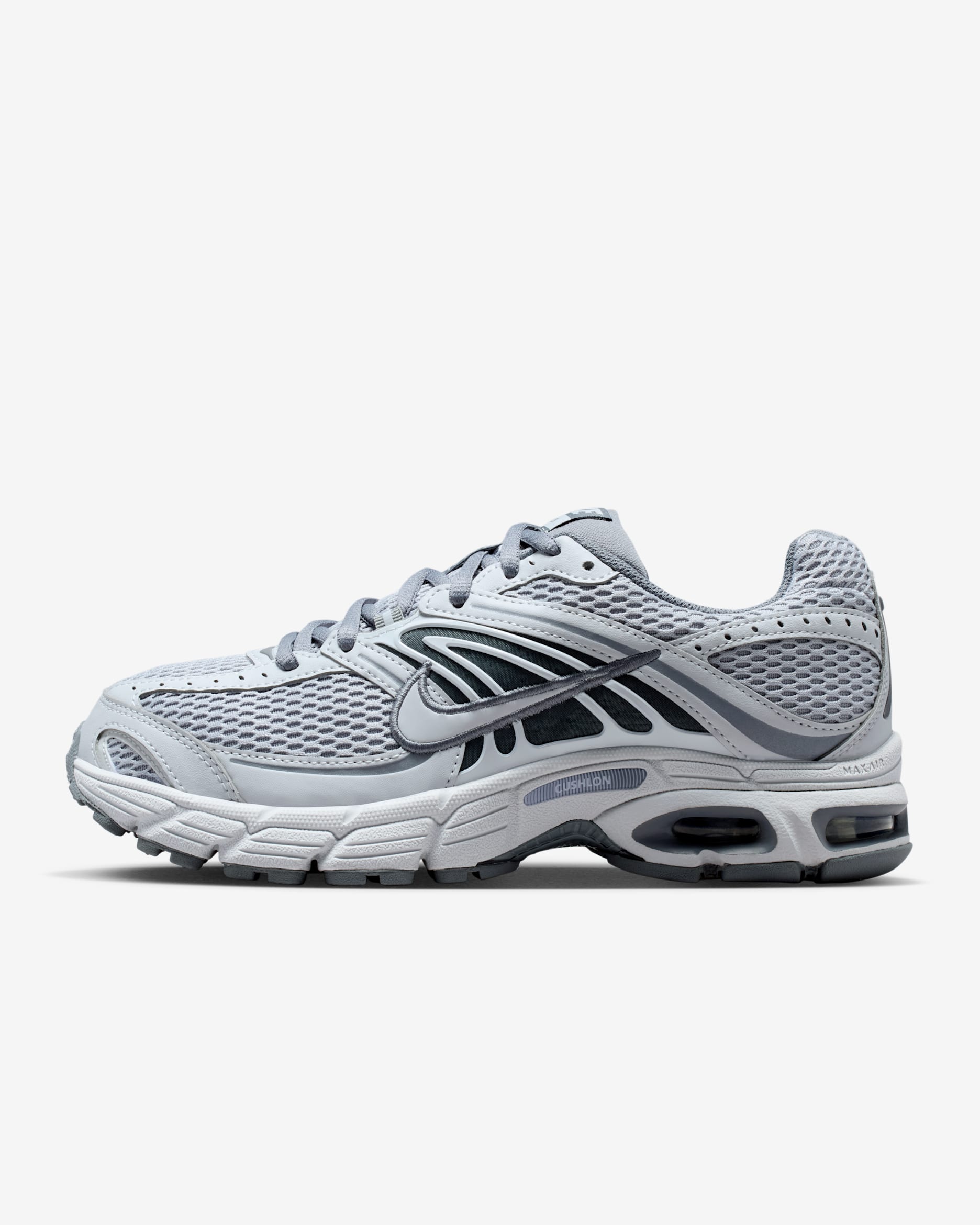 Nike Air Max Moto 2K damesschoenen met accenten met reflecterend design - Wolf Grey/Cool Grey/Pure Platinum