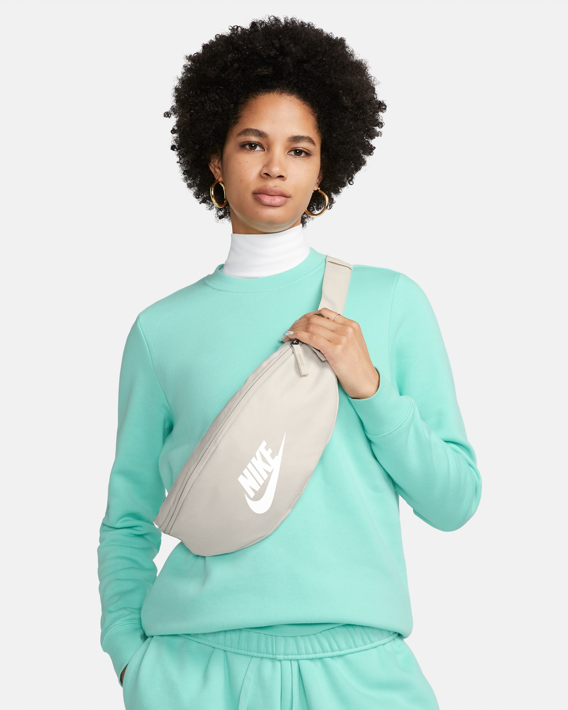 Nike Heritage Waistpack (3L) - Light Orewood Brown/Light Orewood Brown/White