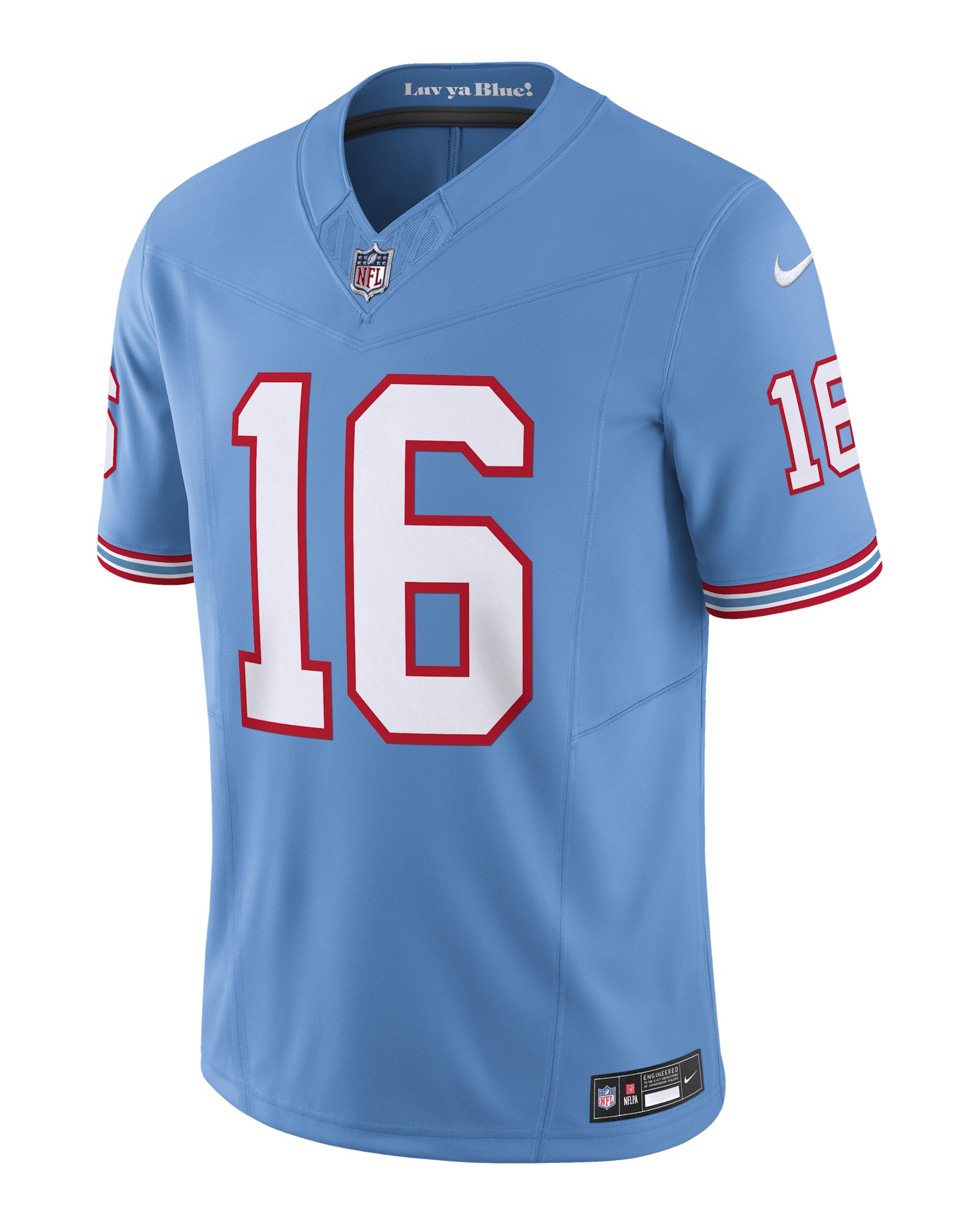 Jersey de fútbol americano Nike Dri-FIT de la NFL Limited para hombre Treylon Burks Tennessee Titans - Azul claro