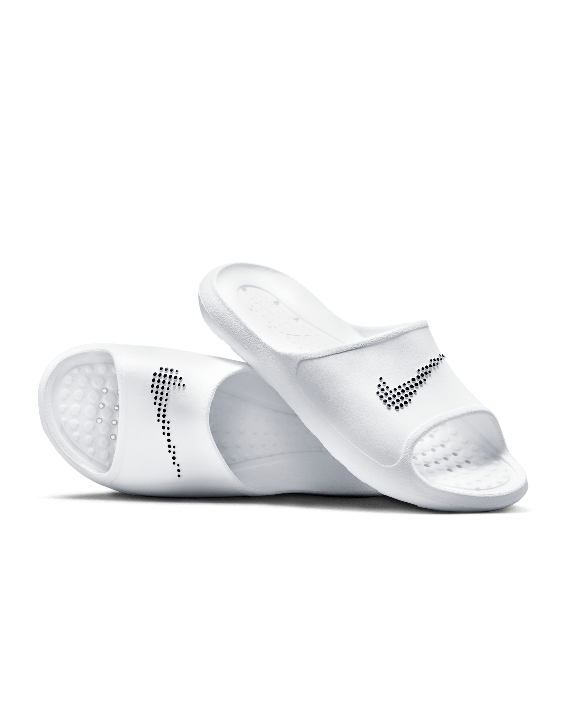 Nike Victori One Men's Shower Slide - White/White/Black