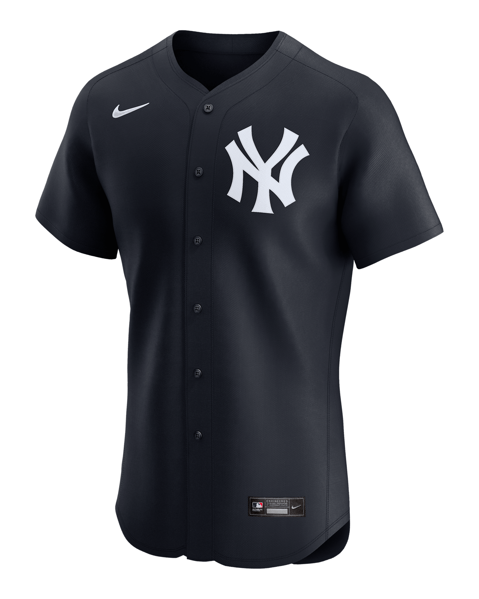 Jersey Nike Dri-FIT ADV de la MLB Elite para hombre Aaron Judge New York Yankees - Azul marino