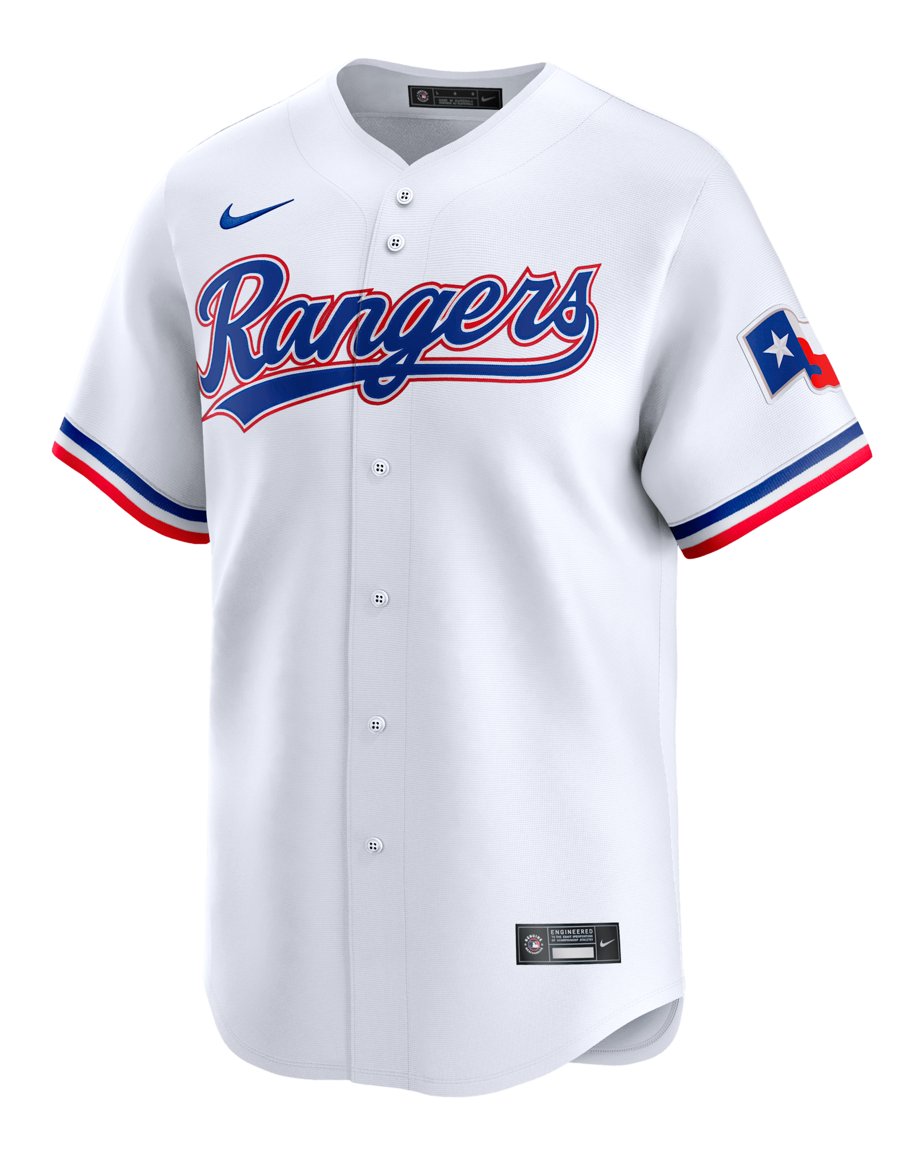 Jersey Nike Dri-FIT ADV de la MLB Limited para hombre Adolis García Texas Rangers - Blanco