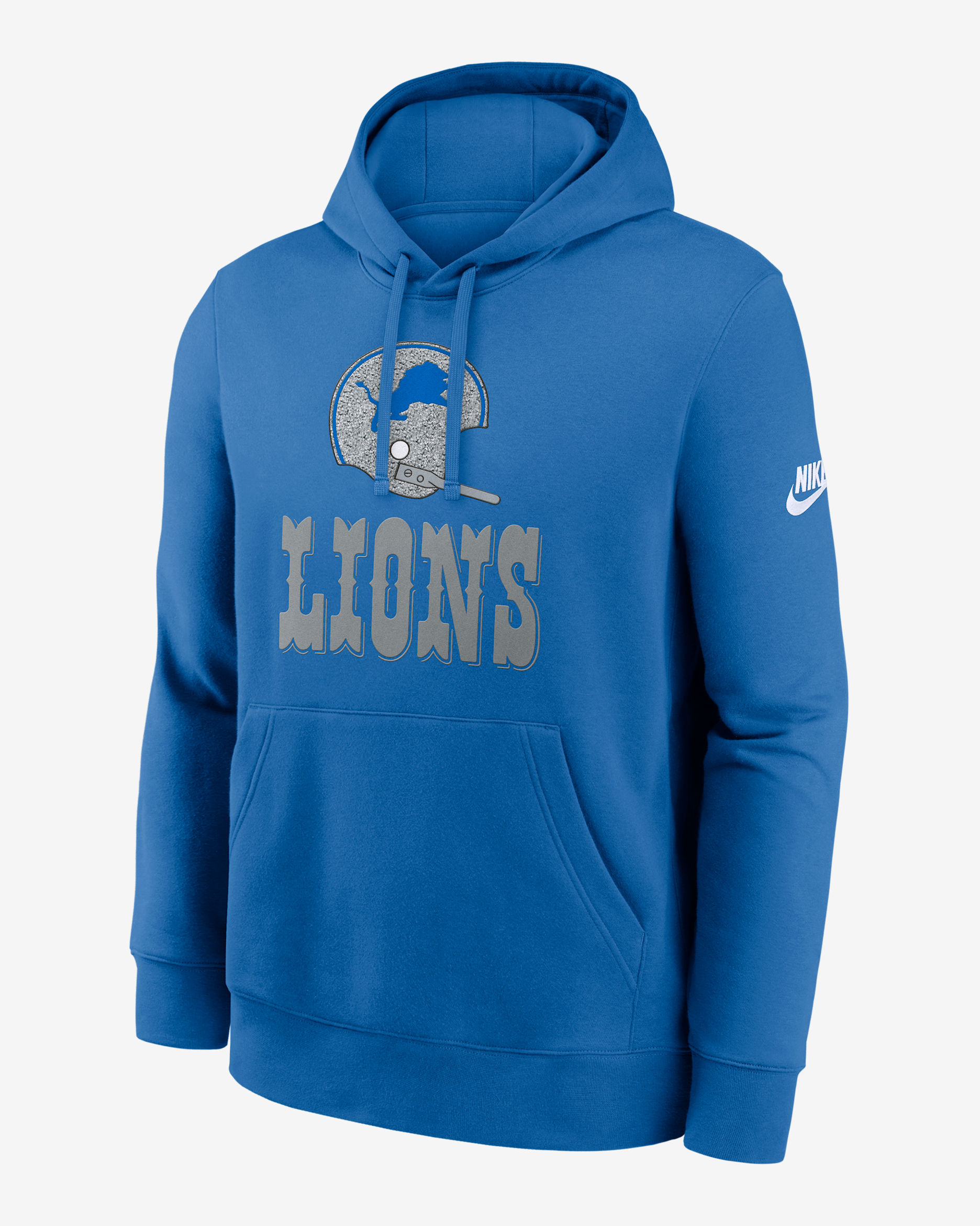 Detroit Lions Best Season Rewind Club Men's Nike NFL Pullover Hoodie - Royal