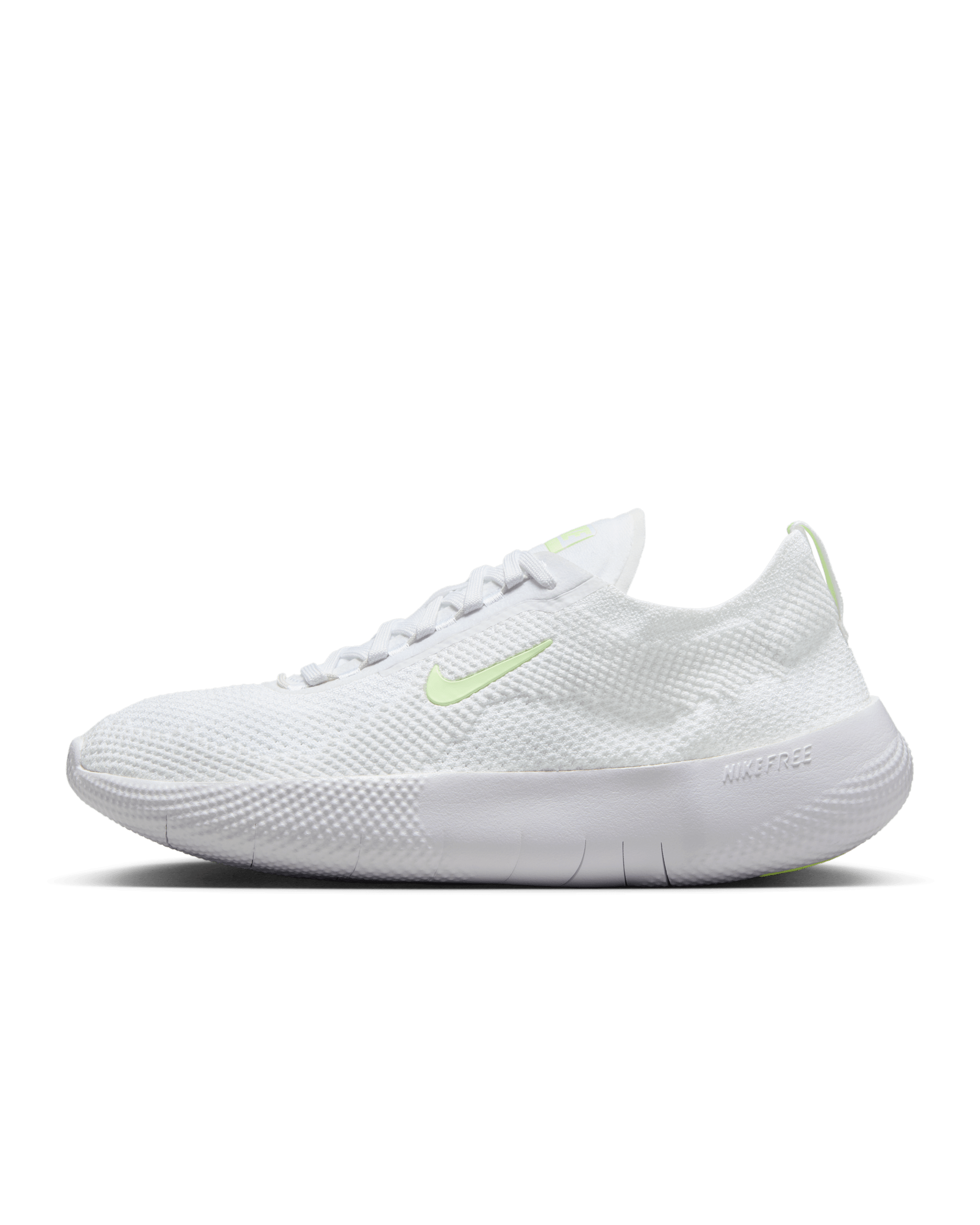 Nike Free 2025 Women's Workout Shoes - White/Platinum Tint/Barely Volt