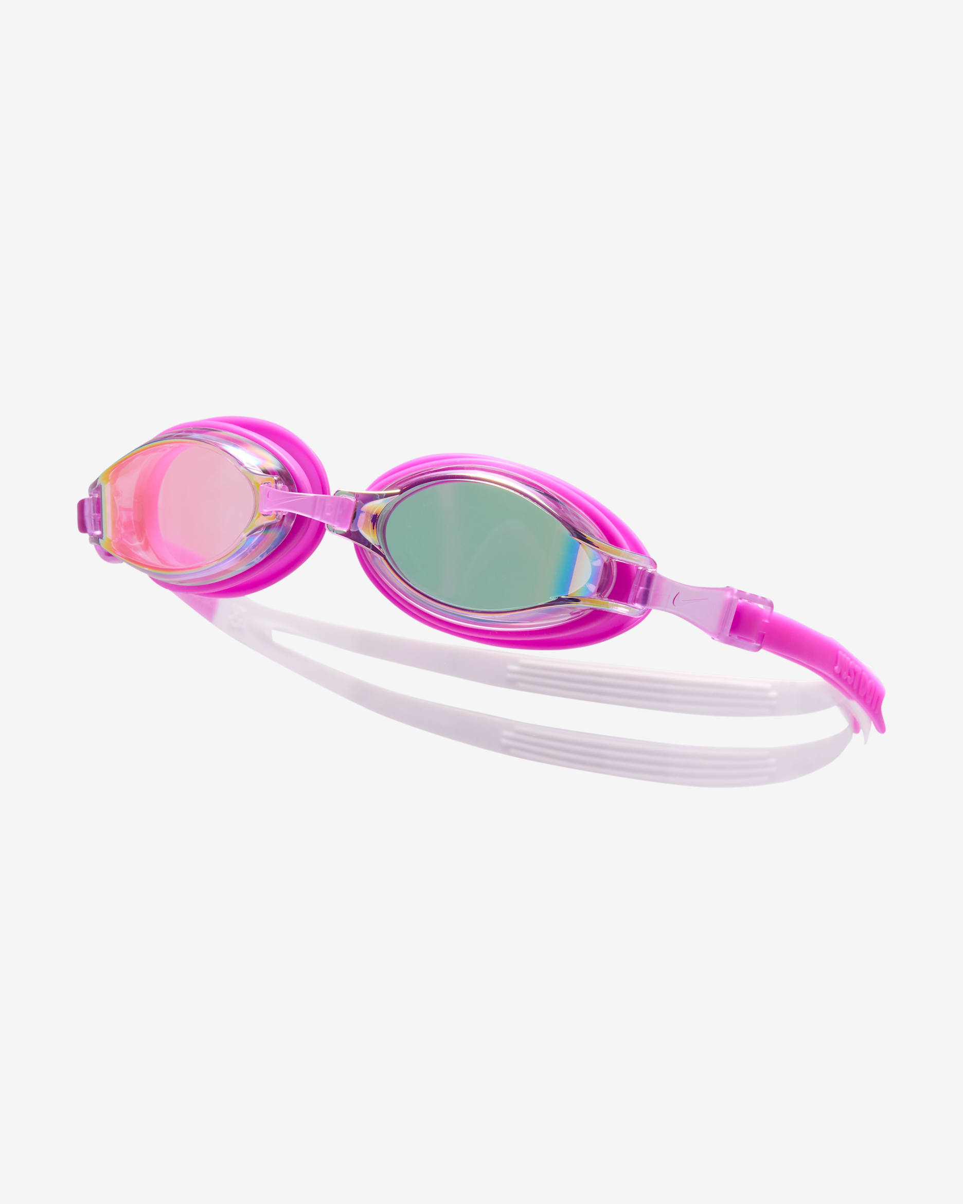 Goggles espejadas Chrome Nike Swim - Morado vivo/Rosa claro/Morado vivo