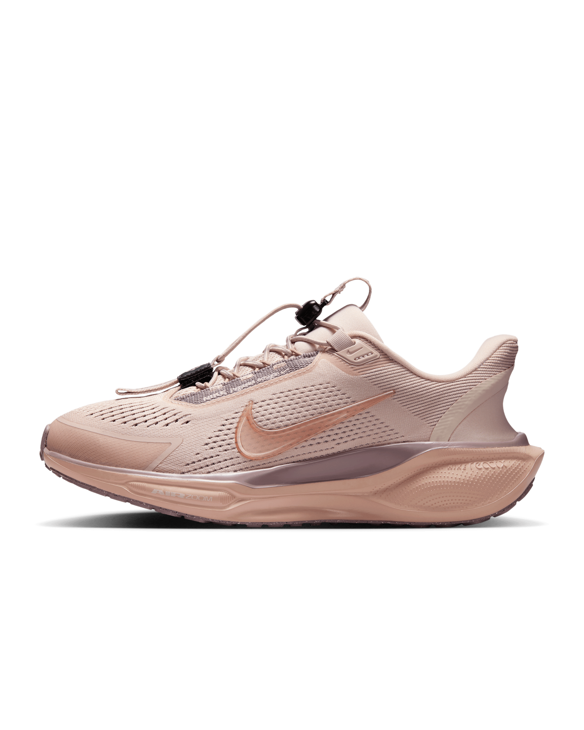 ナイキ ペガサス イージーオン ウィメンズ ロード ランニングシューズ - シルトレッド/トープグレー/パーティクルピンク/メタリックローズゴールド