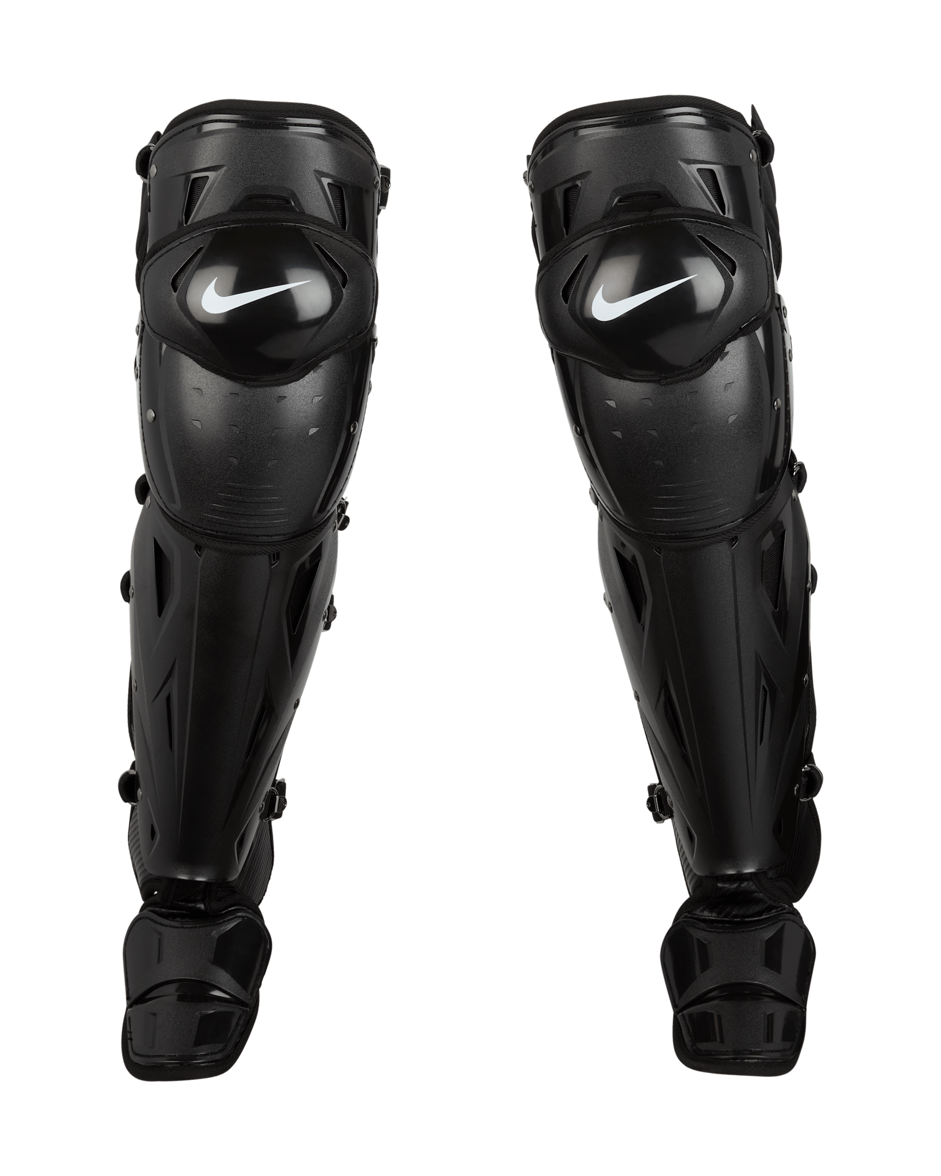Nike Diamond Elite Baseball Leg Guards - Black