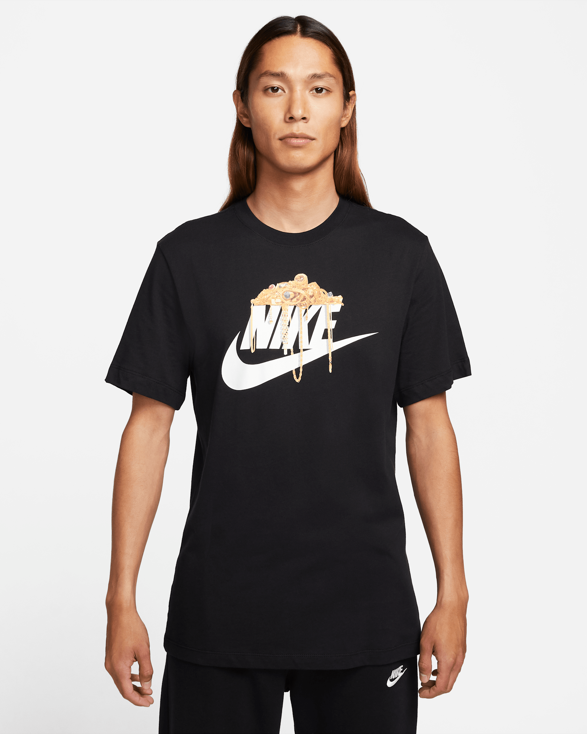เสื้อยืดผู้ชาย Nike Sportswear - ดำ