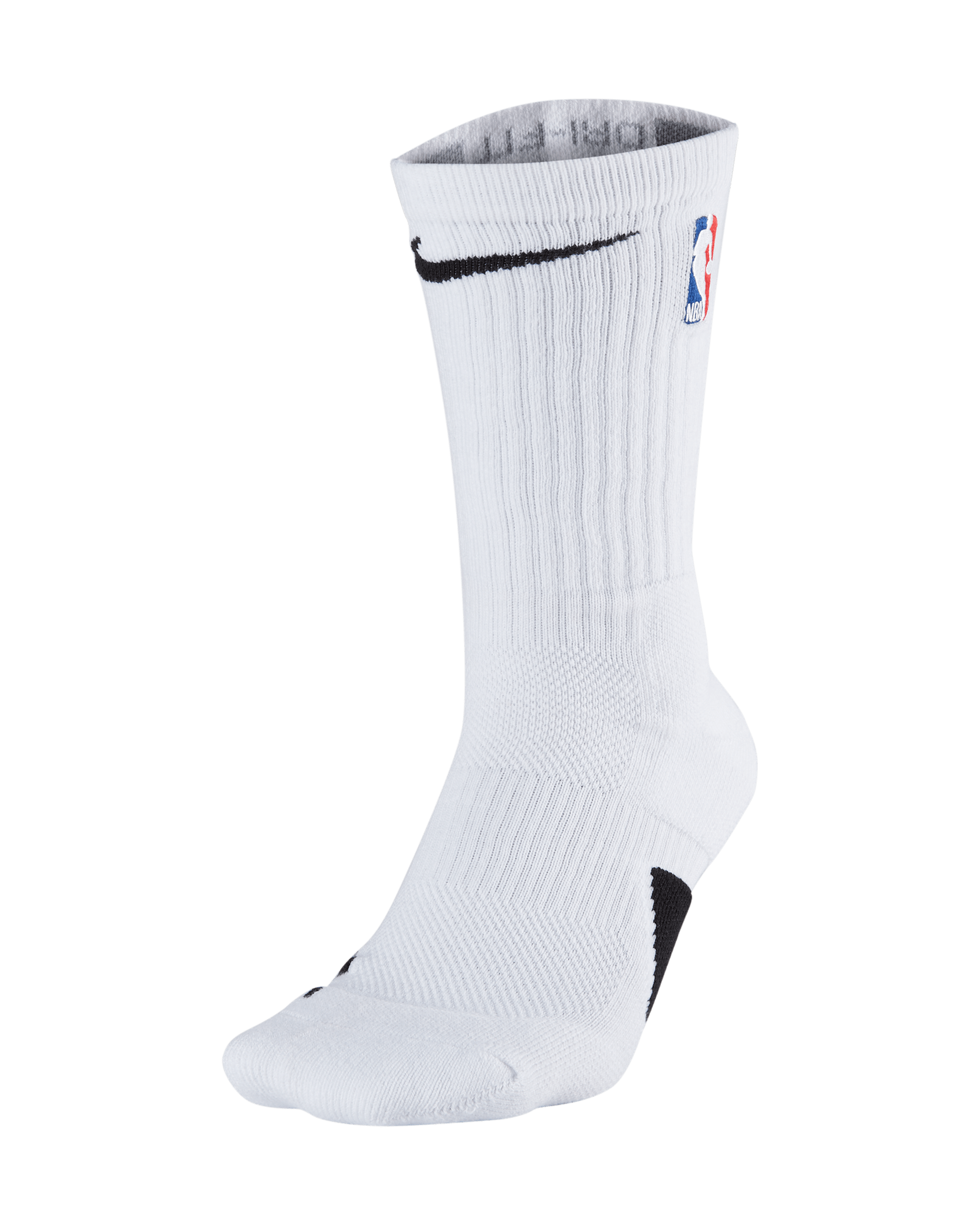 Nike Elite NBA Crew Socks - White/Black