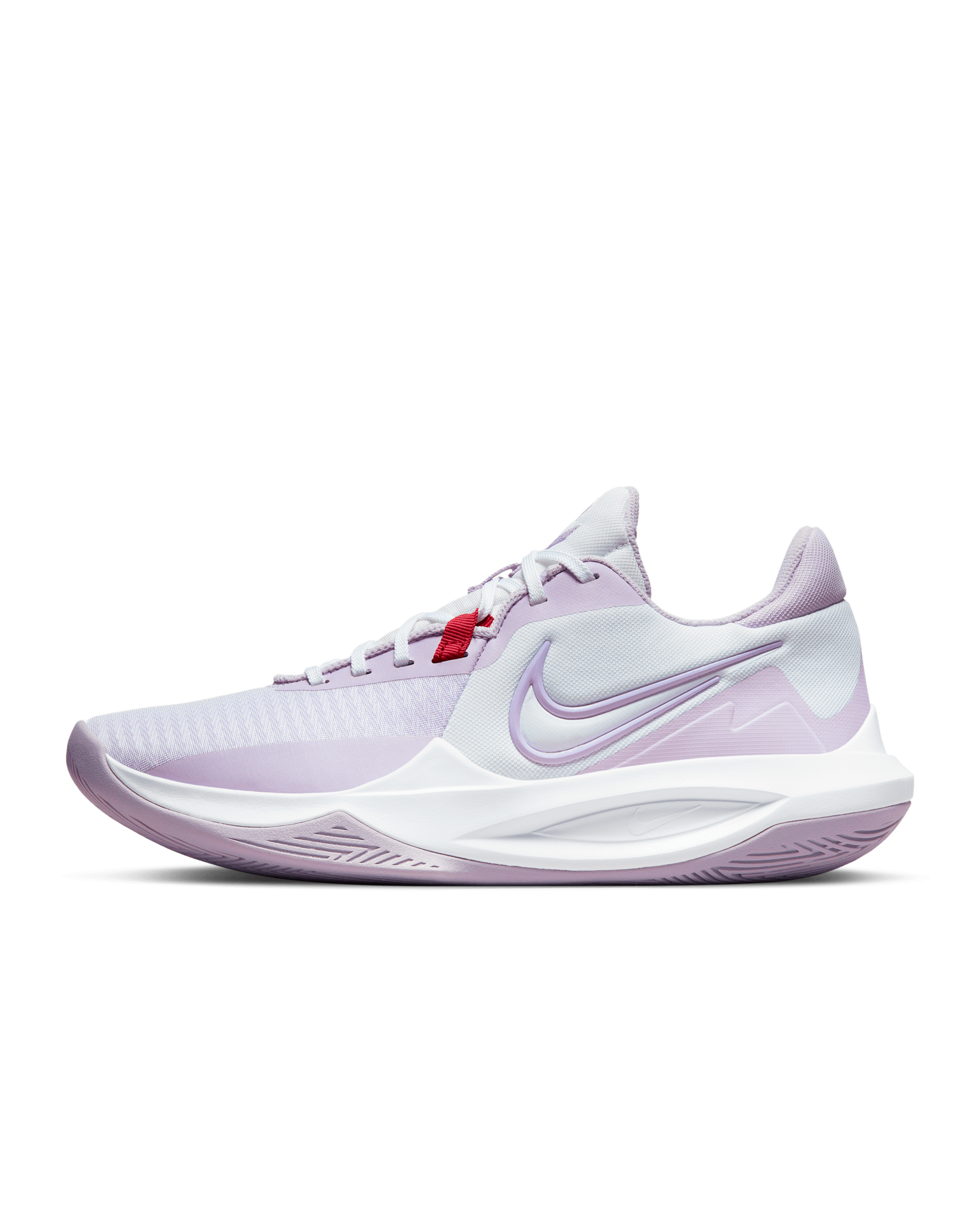 Nike Precision 6 籃球鞋 - 白色/University Red/Doll/Doll