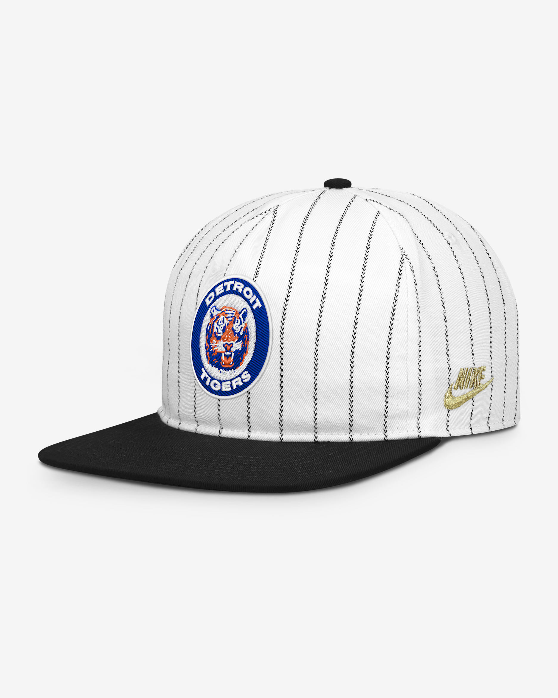 Gorra Nike de la MLB ajustable para hombre Detroit Tigers Pro - Blanco