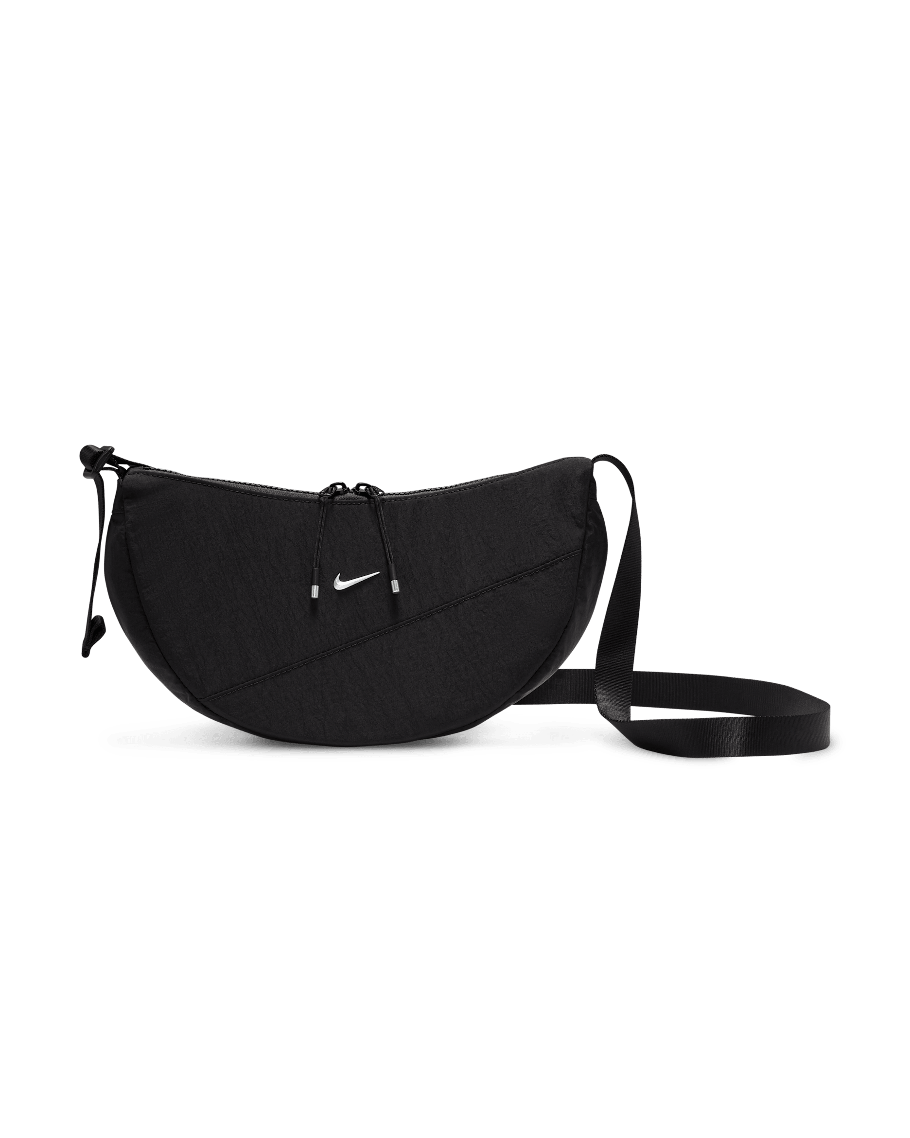 Nike Aura Crescent Crossbody Bag (4L) - Black/Black/Matte Silver