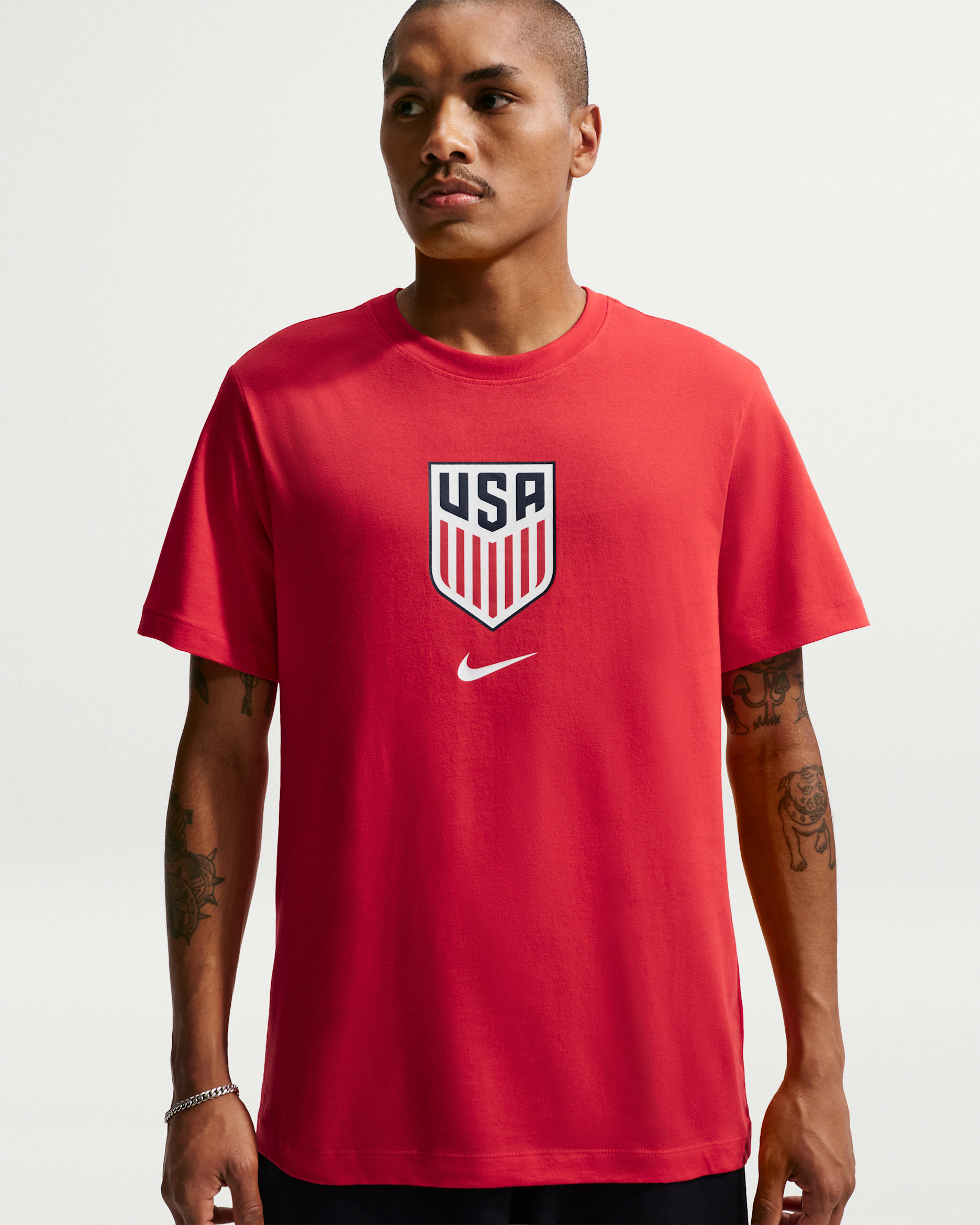 USMNT Men's Nike Soccer T-Shirt - University Red