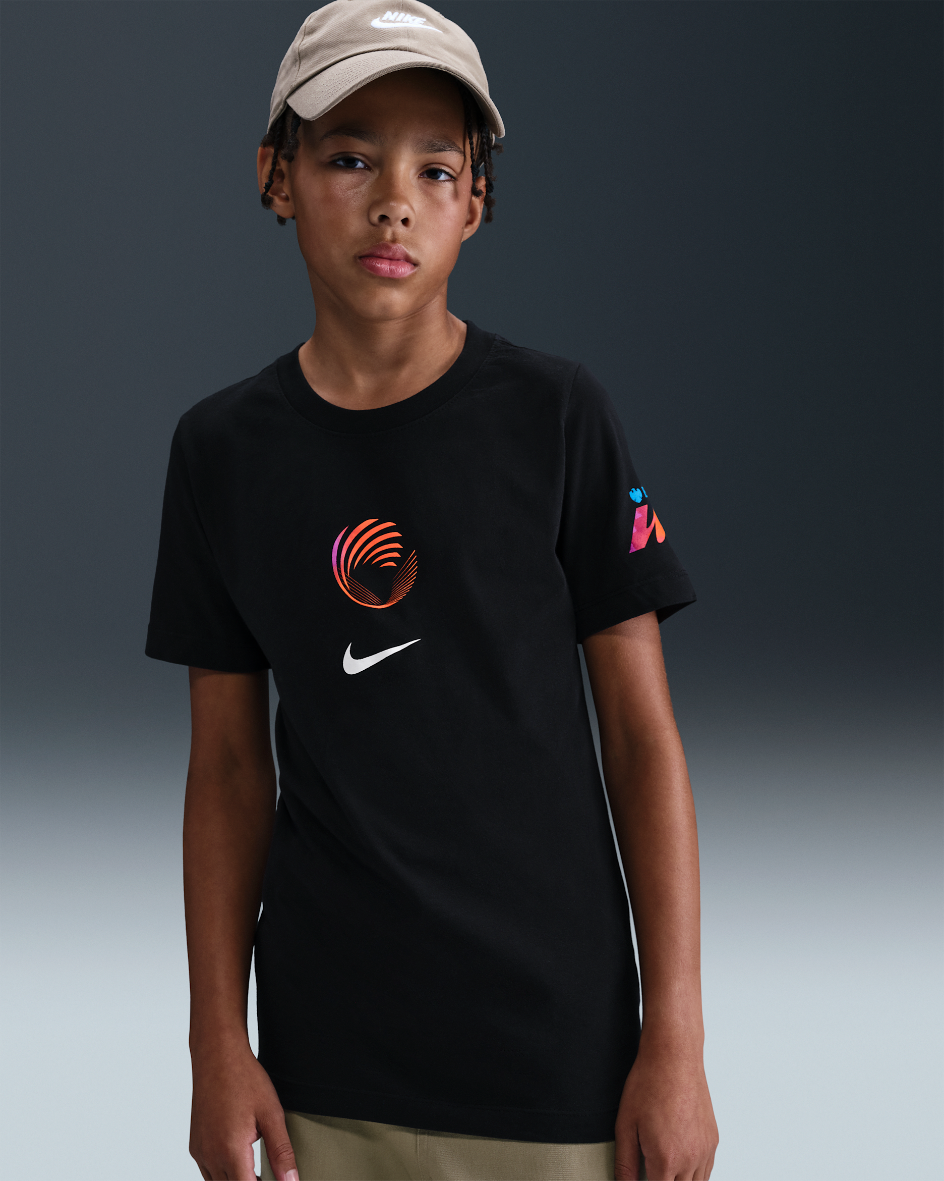 WSL Older Kids' Nike Football T-Shirt - Black