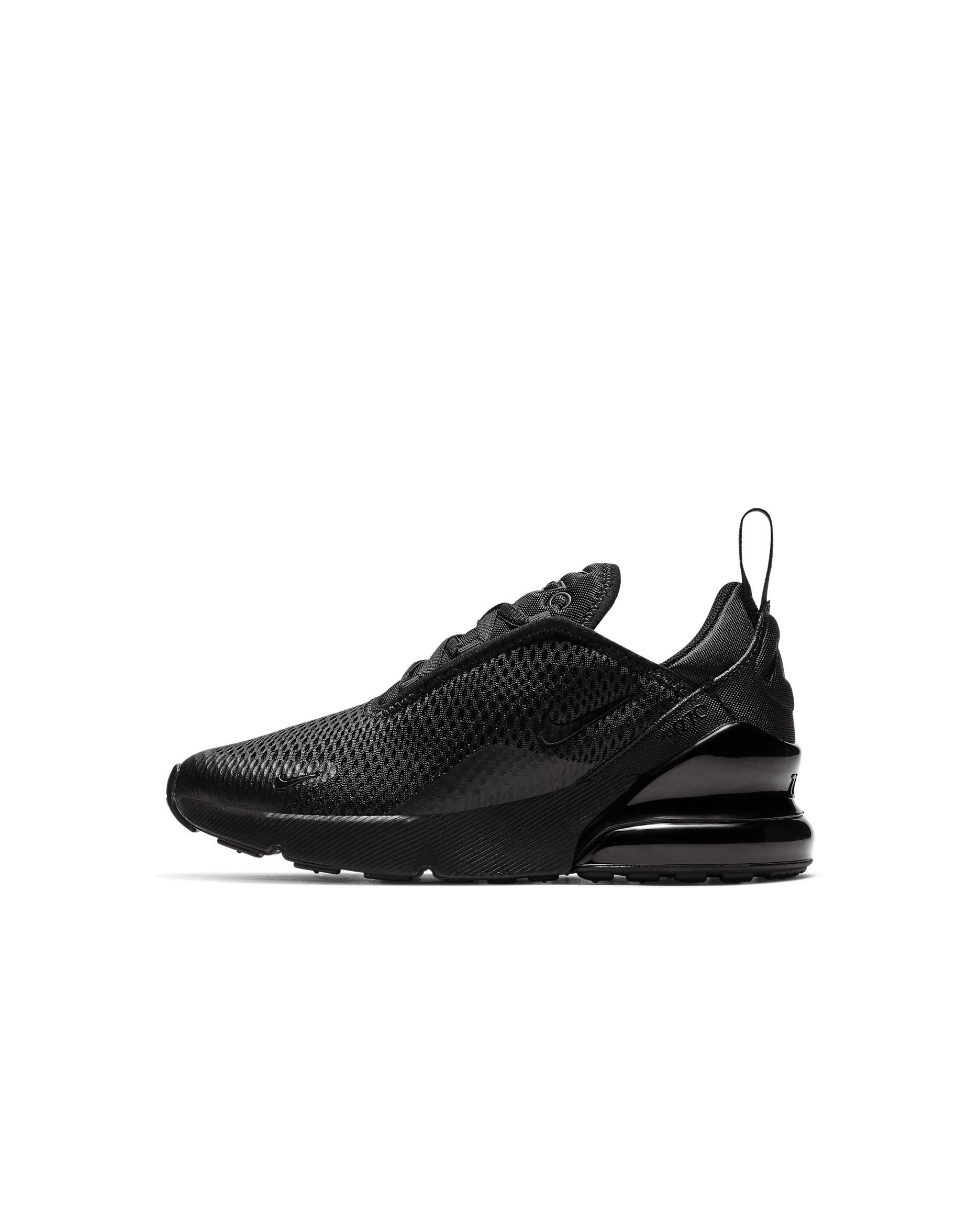 Nike Air Max 270 Schuh für jüngere Kinder - Schwarz/Schwarz/Schwarz
