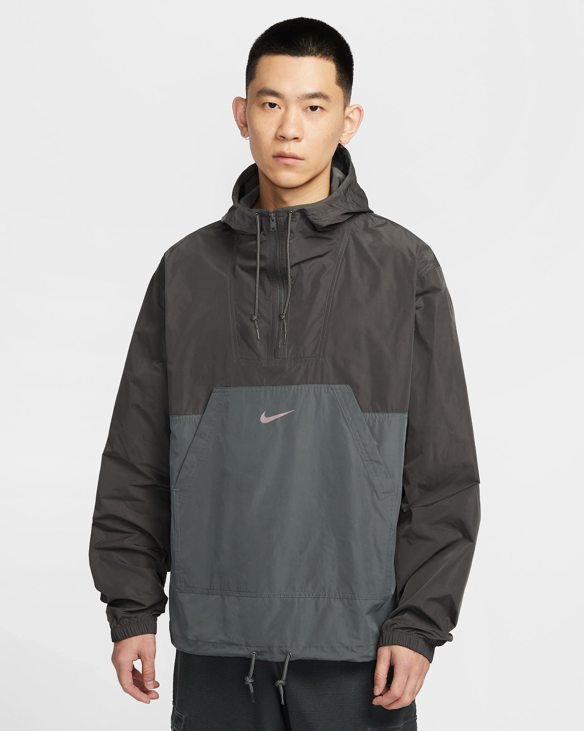 Nike Club Men's Jacket - Medium Ash/Iron Grey/Taupe Grey