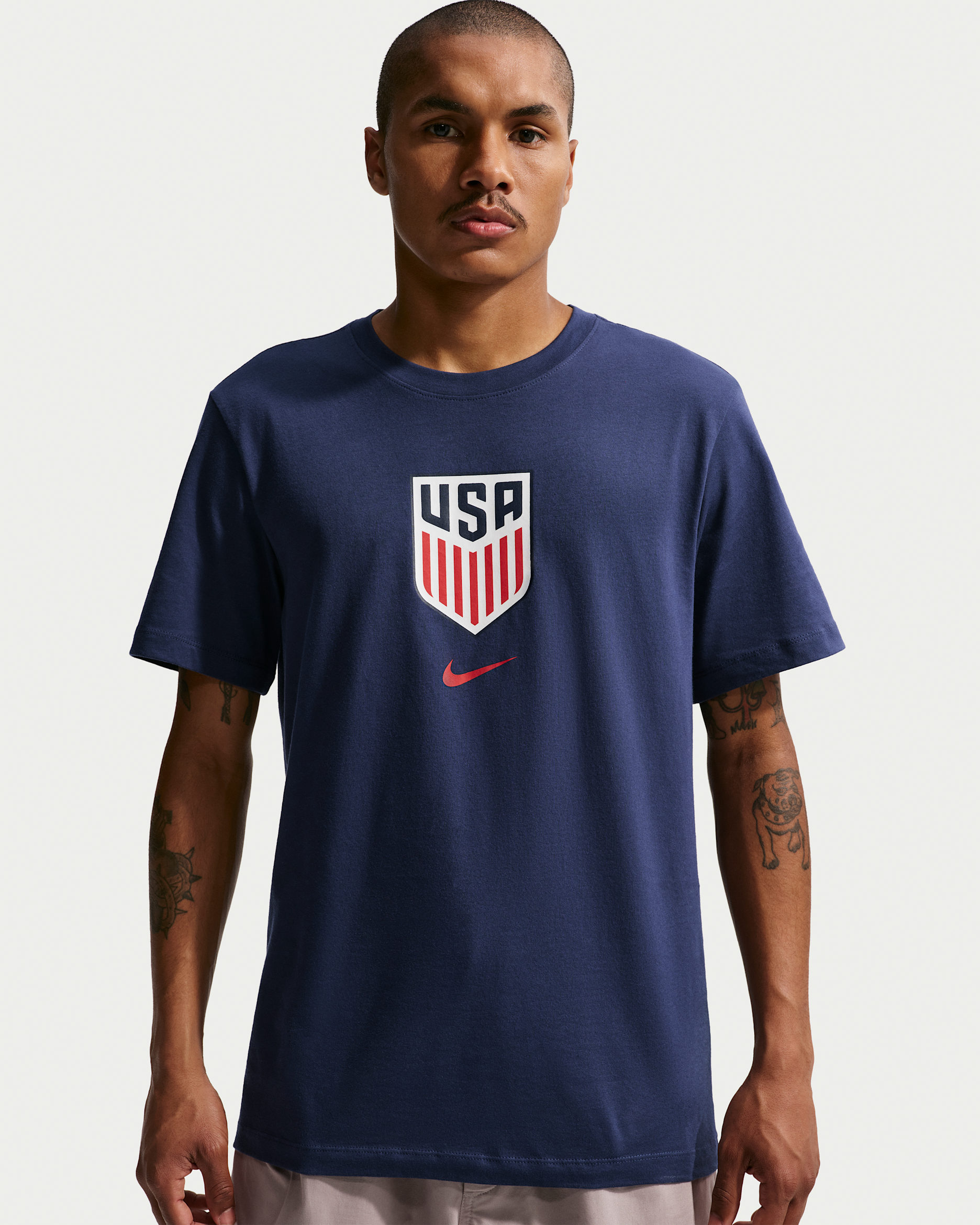 USMNT Men's Nike Soccer T-Shirt - Midnight Navy