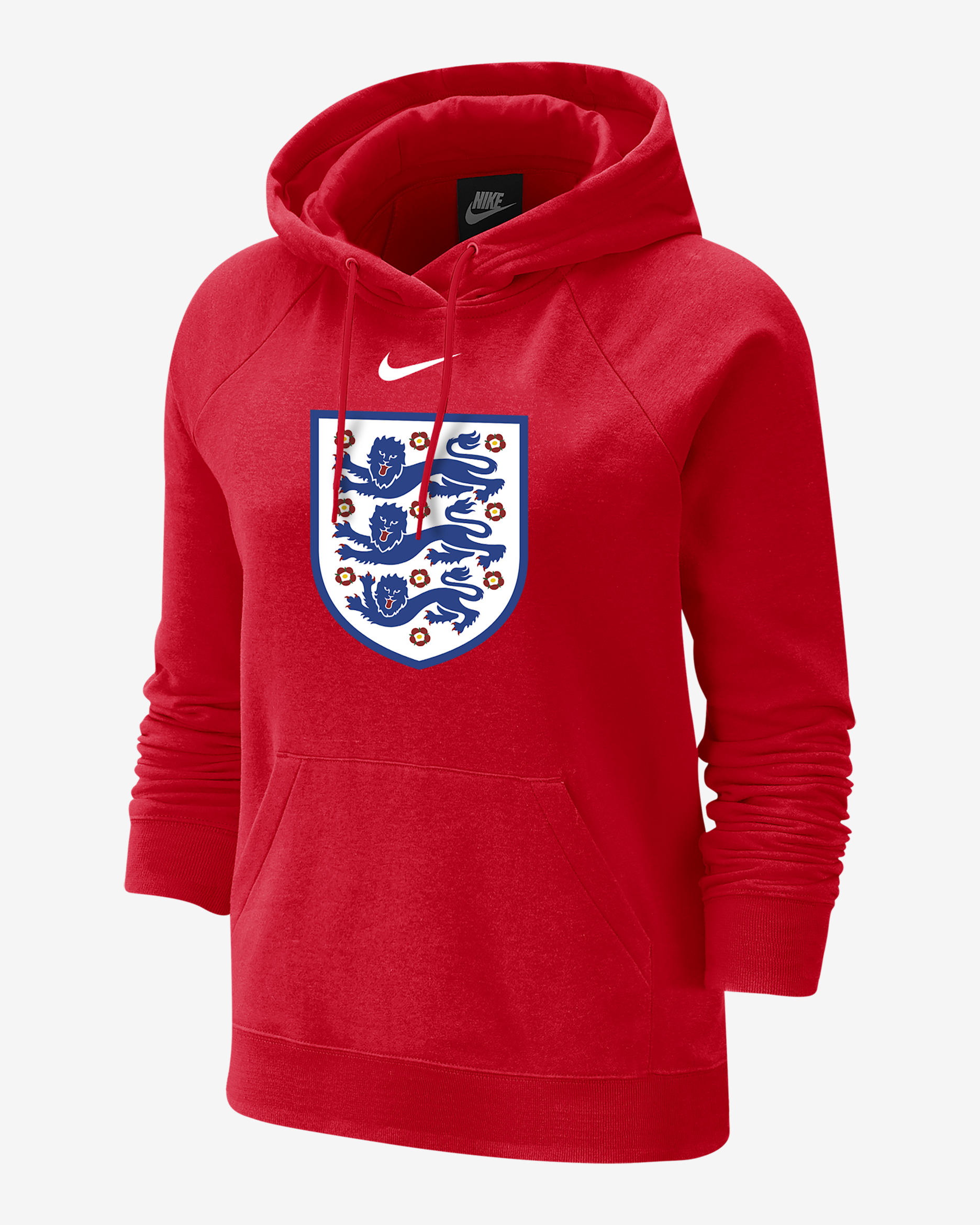 England Women's Varsity Fleece Hoodie - University Red