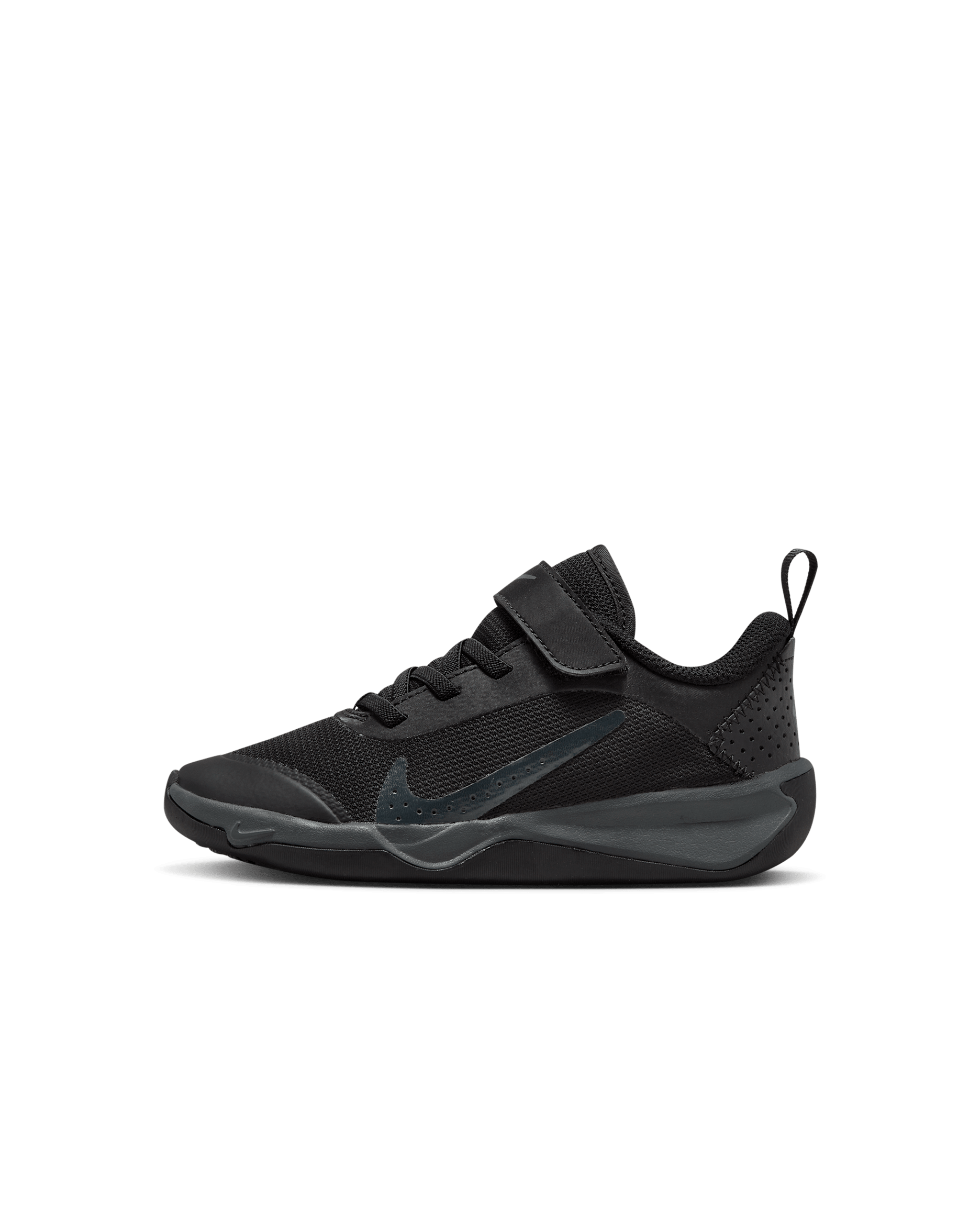 Nike Omni Multi-Court Younger Kids' Shoes - Black/Anthracite