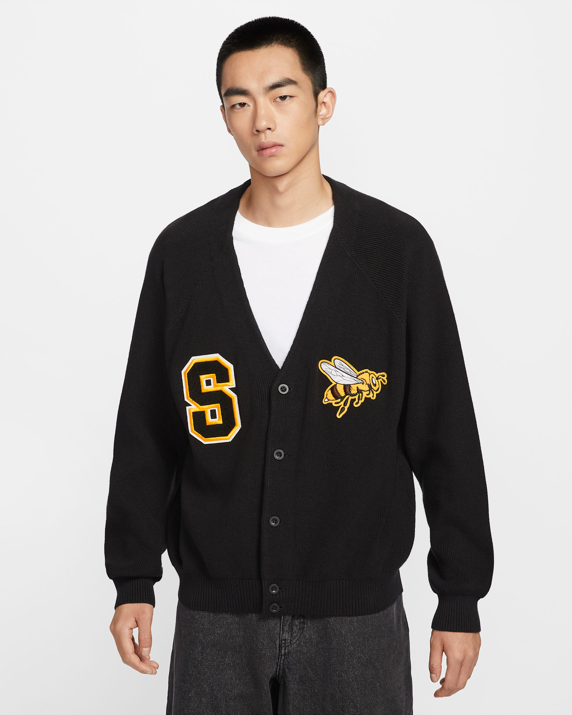 Nike SB Skate Collegial Cardigan - Black