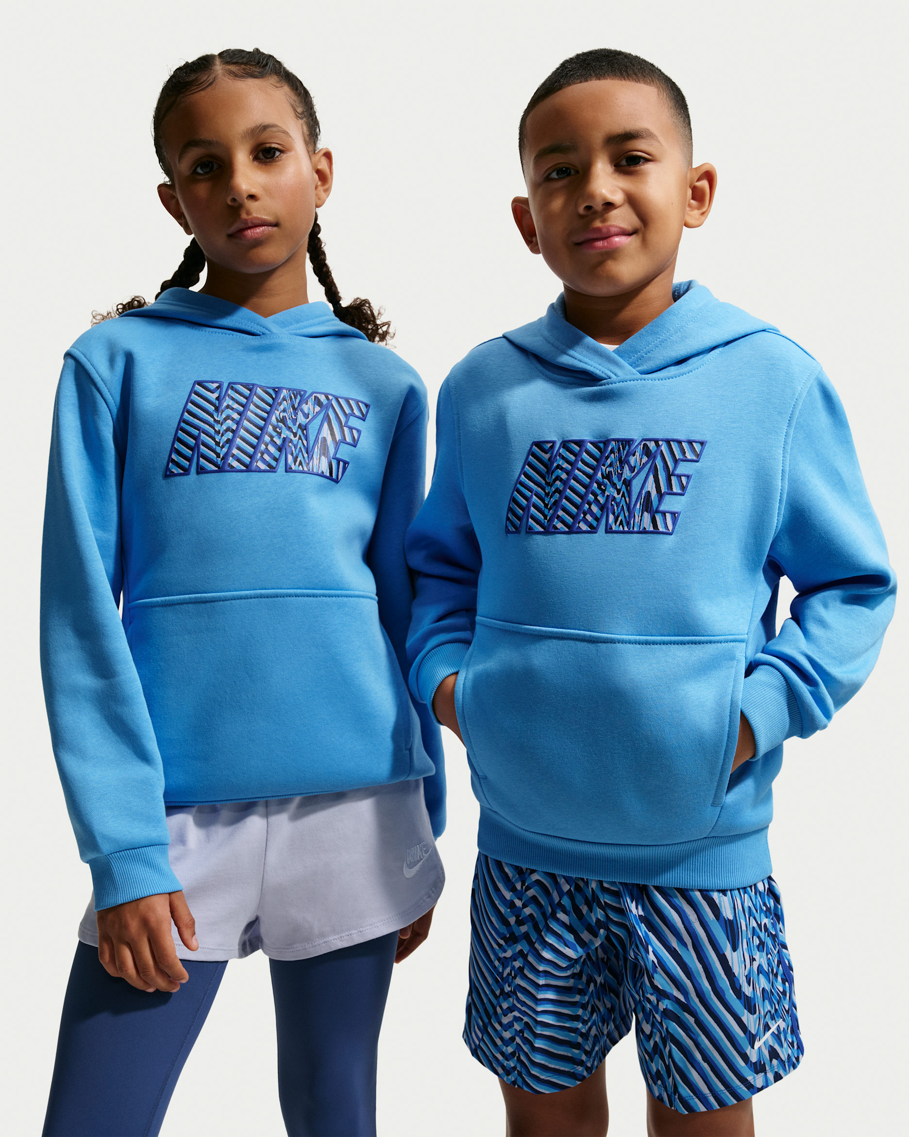 Nike Sportswear Club Fleece Big Kids' Hoodie - University Blue
