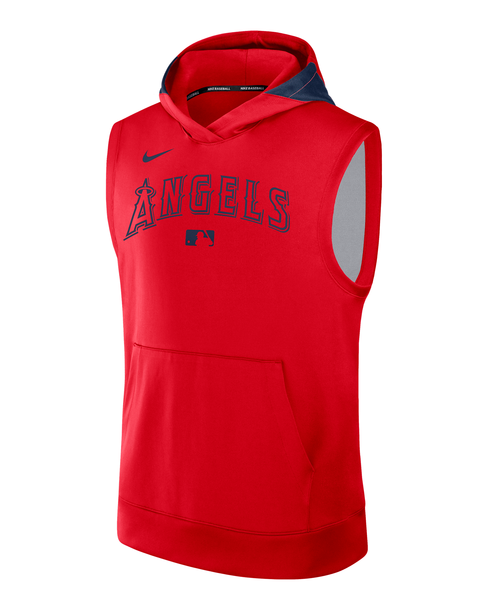 Sudadera con gorro sin cierre ni mangas Nike Dri-FIT de la MLB