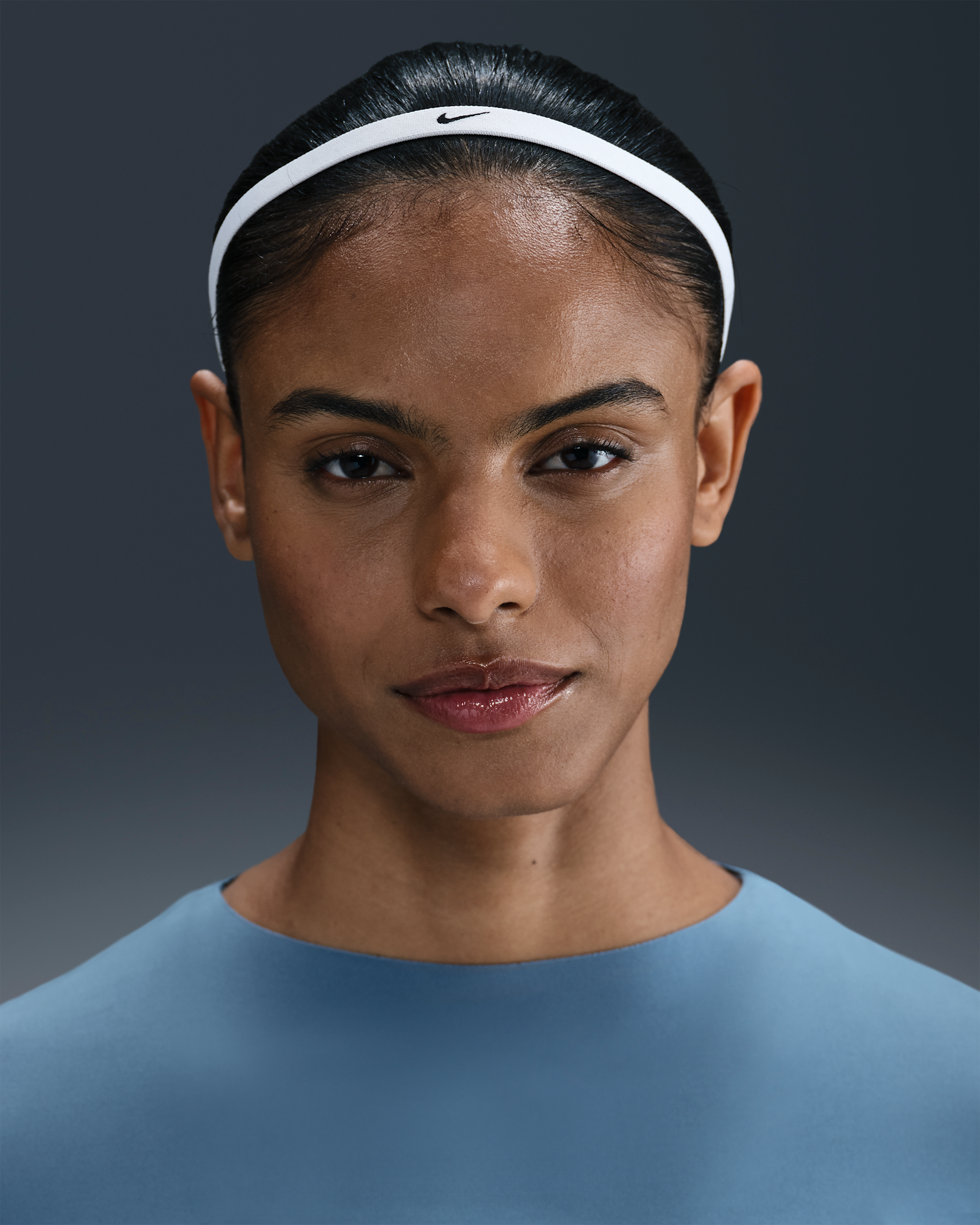 Nike Flex Headbands (6-Pack) - White/Black/White