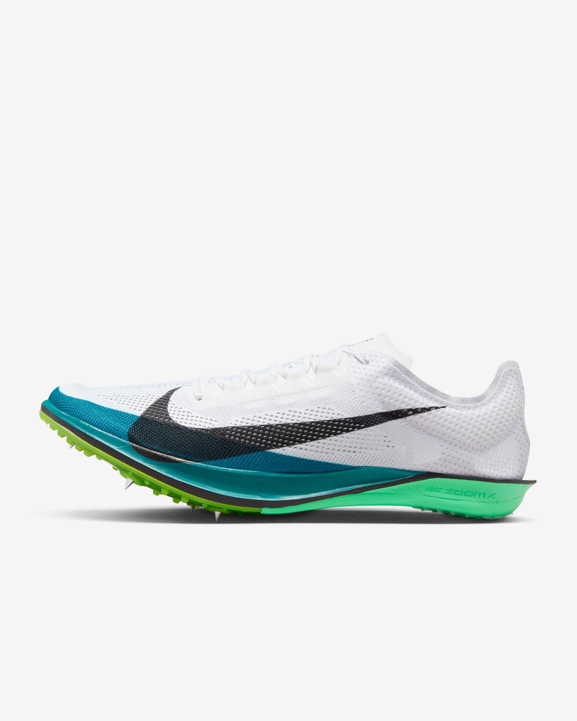 Nike Dragonfly 2 Elite Track & Field Distance Spikes - White/Bright Spruce/Vapor Green/Black