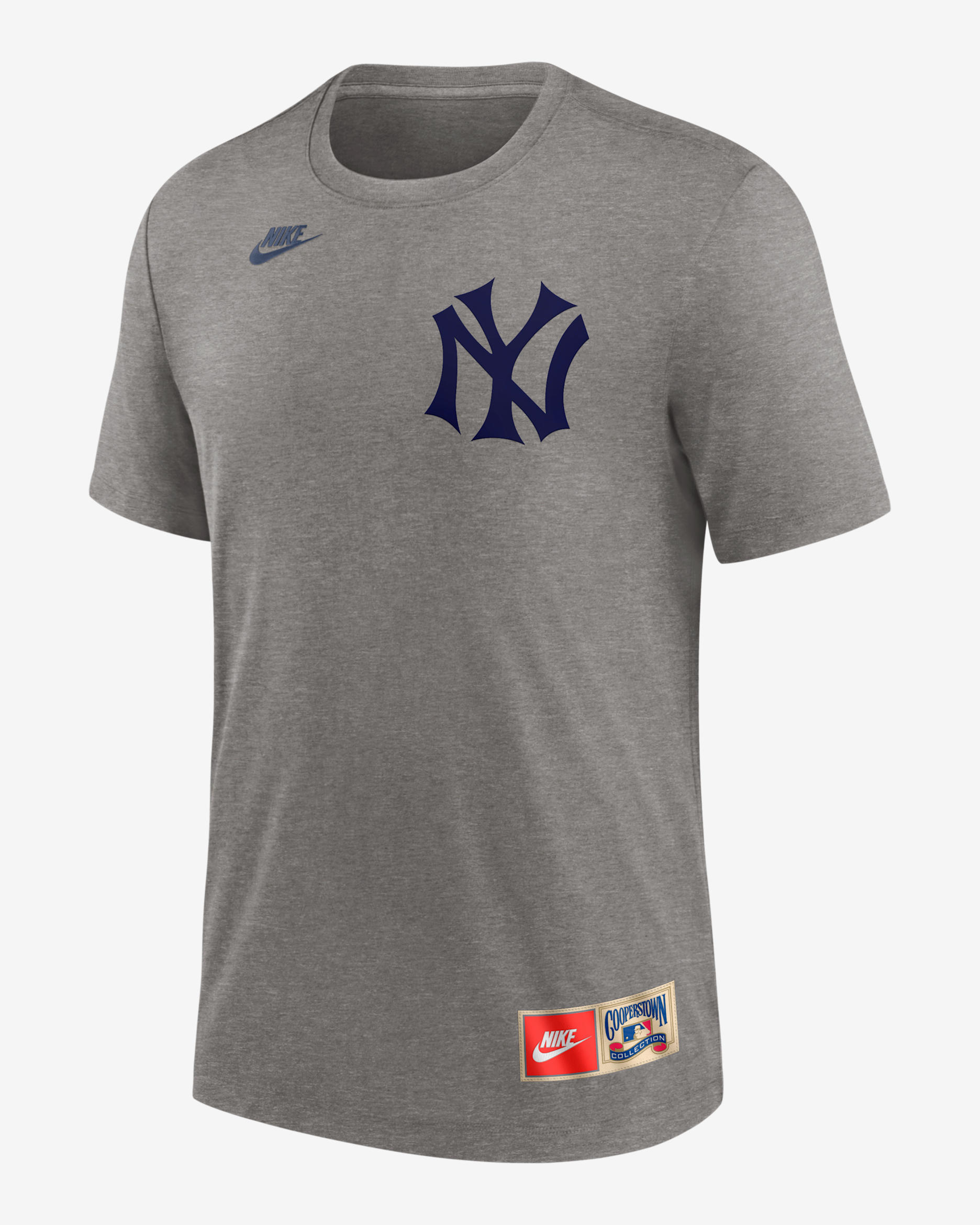 Babe Ruth New York Yankees Cooperstown Men's Nike MLB T-Shirt - Grey Heather