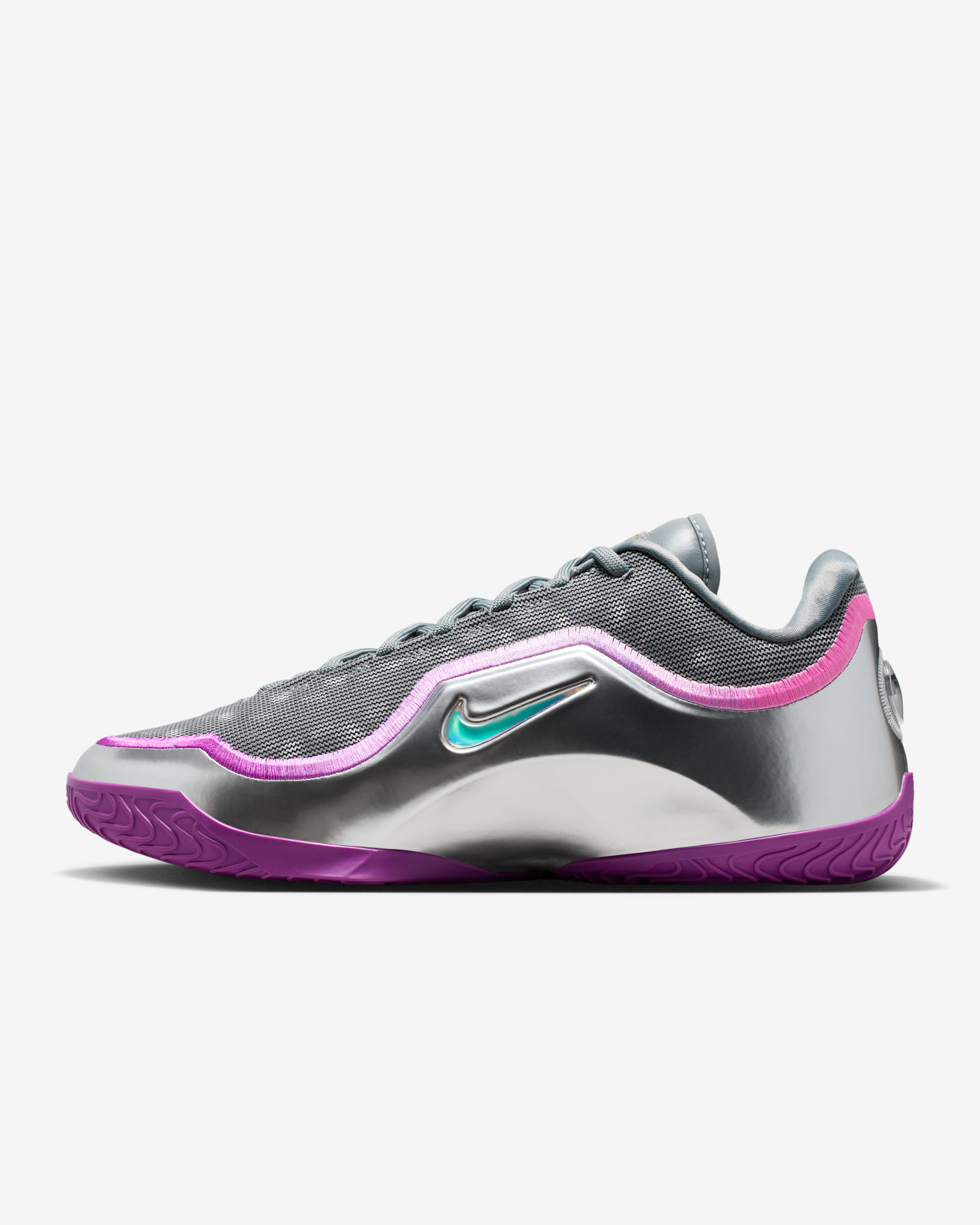 LeBron XXIII 'Bubble Boy' EP Basketball Shoes - Cool Grey/Metallic Silver/Vivid Purple/Multi-Colour