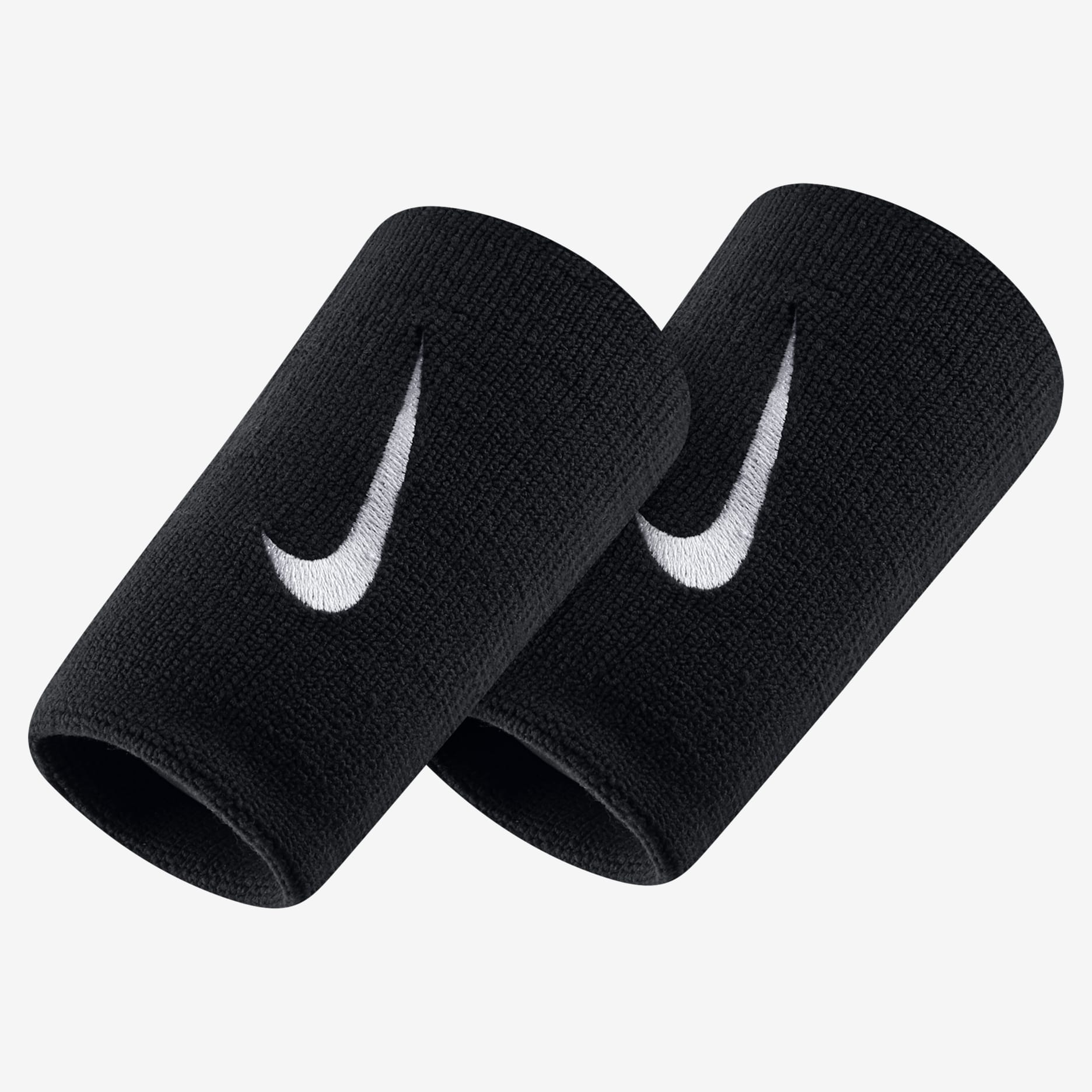 NikeCourt Premier Double-Wide Wristbands - Black/White