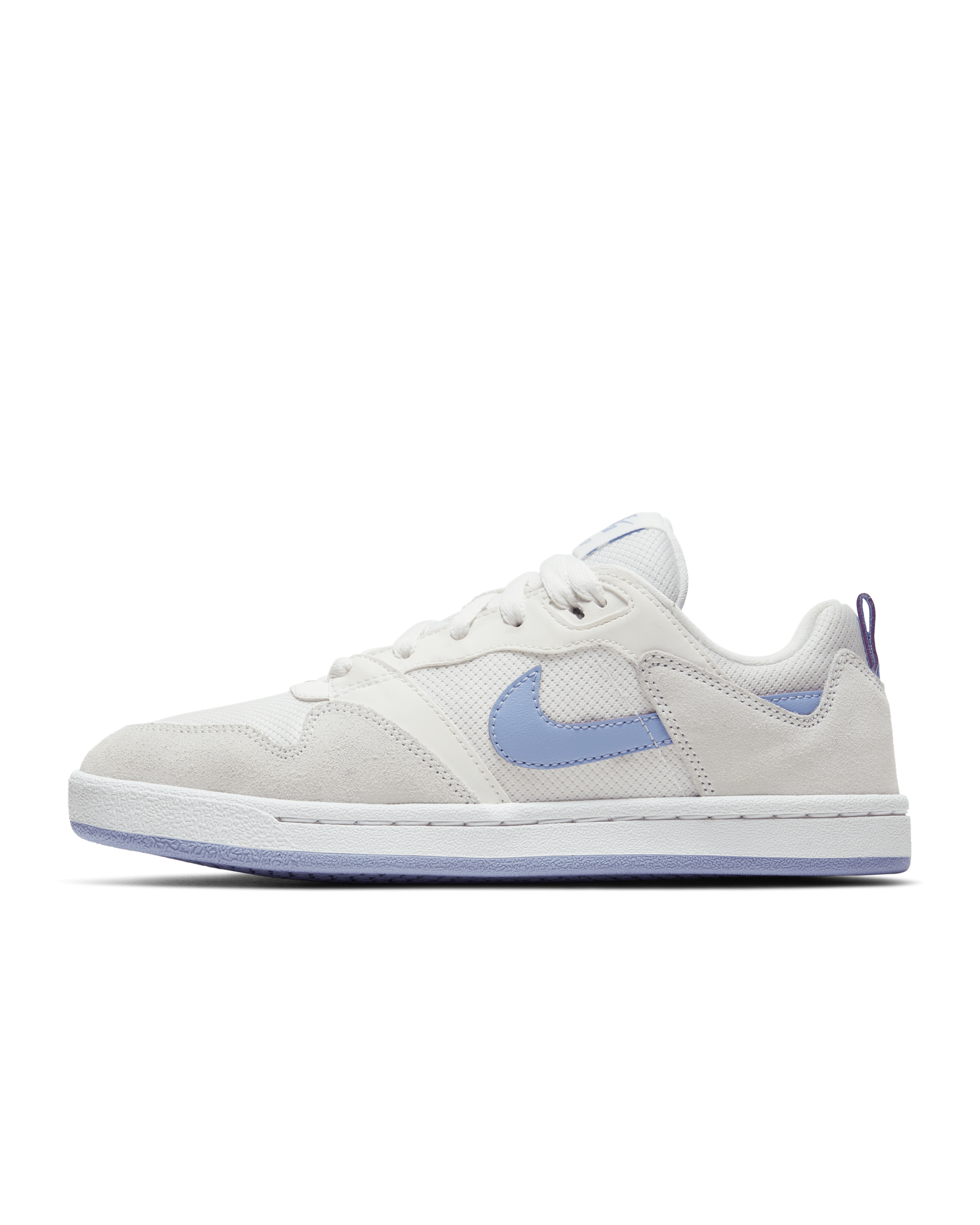 Nike SB Alleyoop 女款滑板鞋 - Summit White/Summit White/白色/Light Thistle