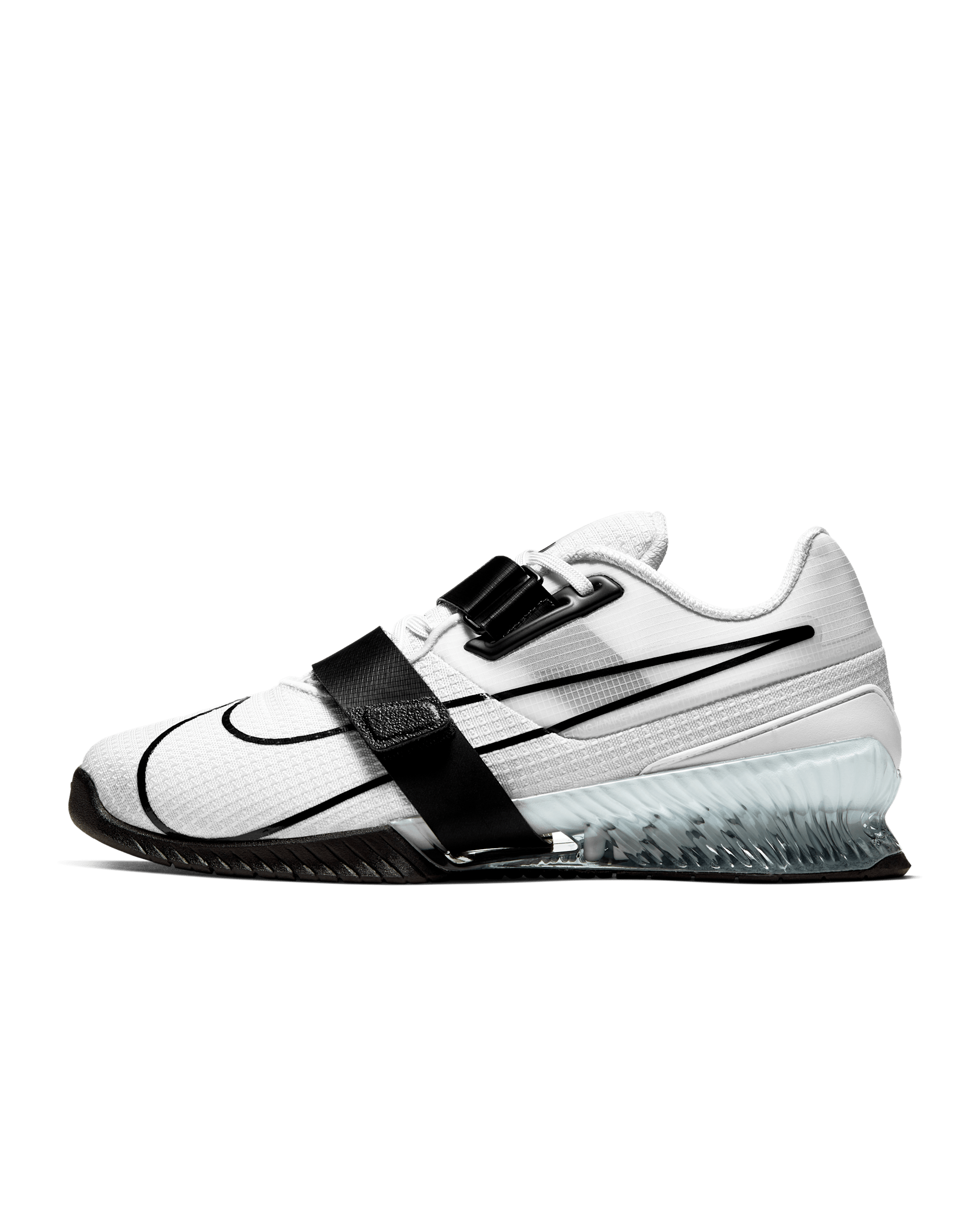 Nike Romaleos 4 Weightlifting Shoes - White/White/Black