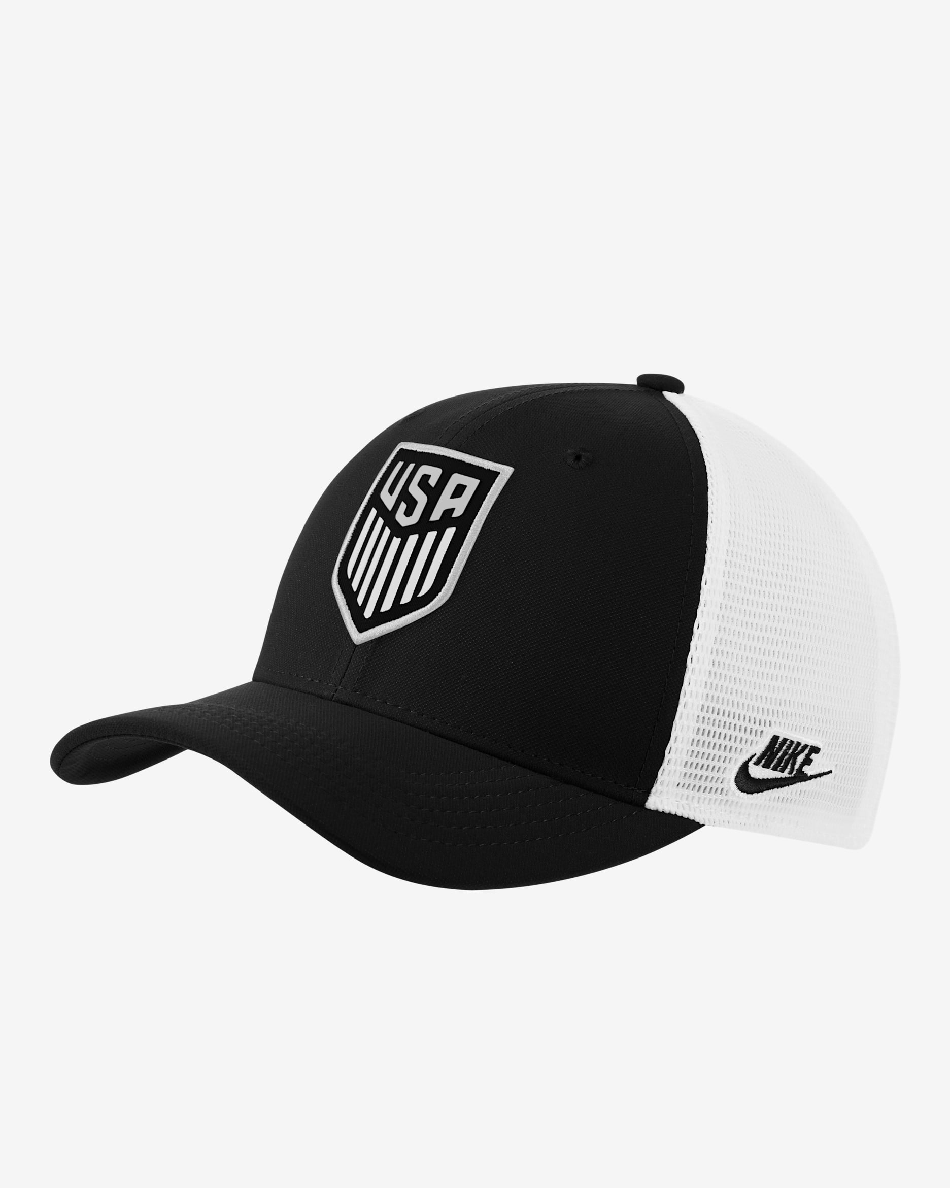 U.S. Classic99 Trucker Hat - Black/White/Black