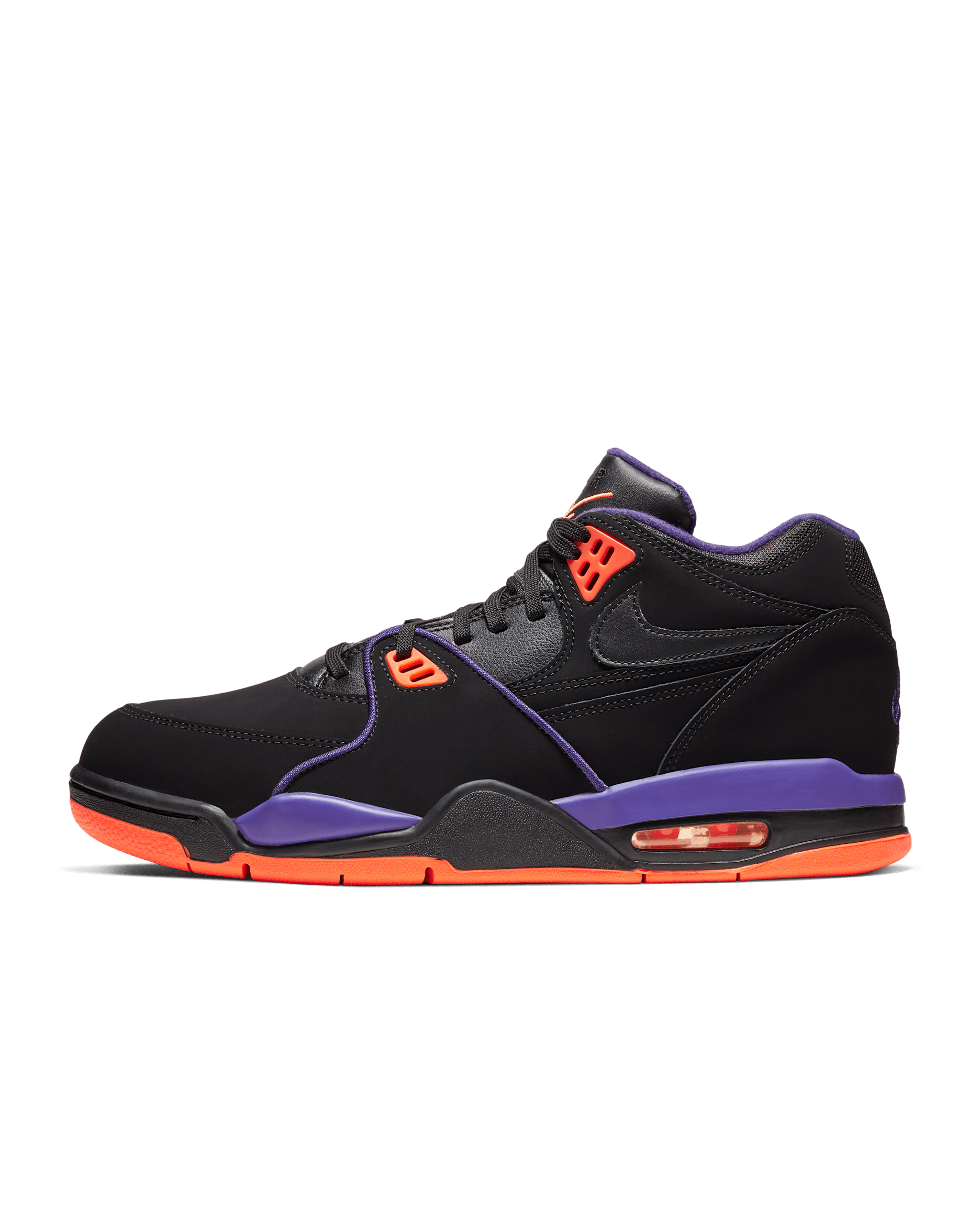 Nike Air Flight 89 Men's Shoes - Black/Hyper Crimson/Court Purple