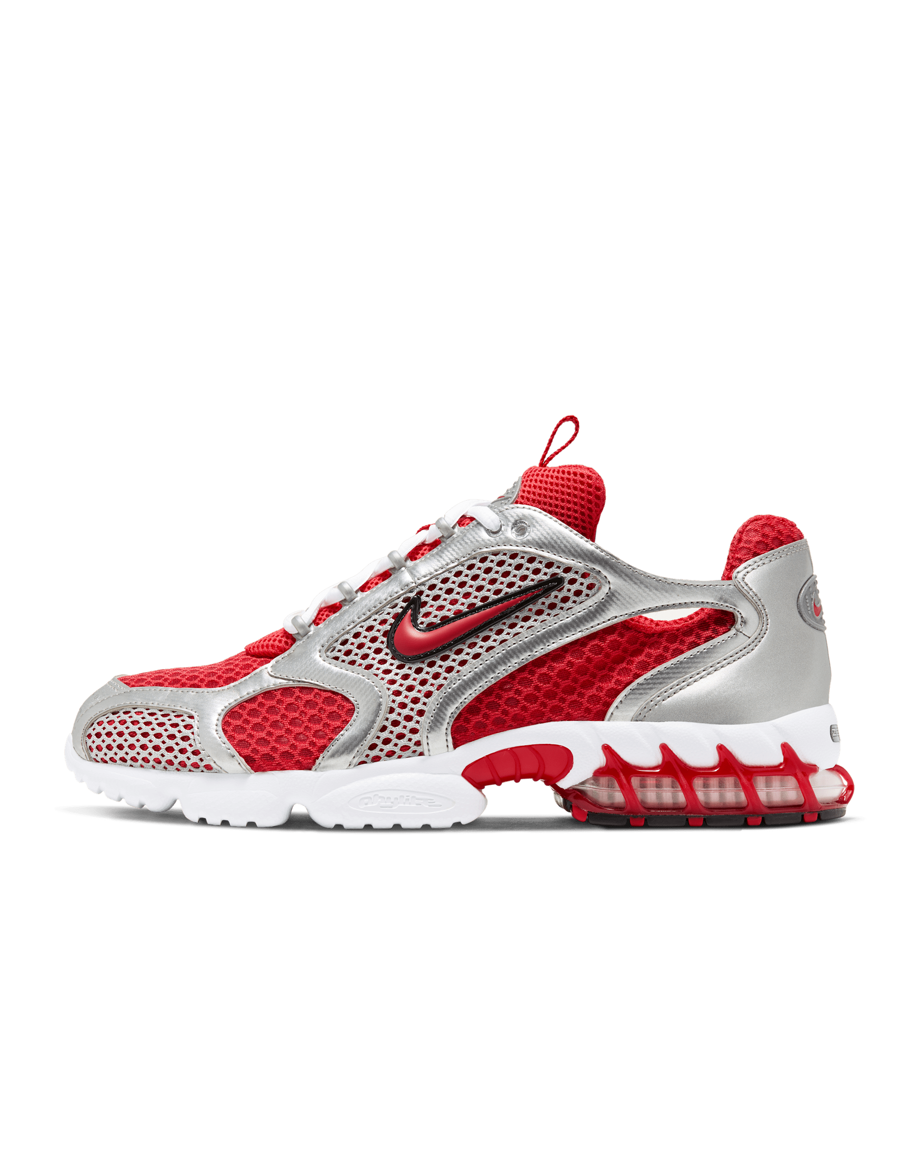 Nike Air Zoom Spiridon Cage 2 Men's Shoes - Track Red/White/Metallic Silver/Track Red