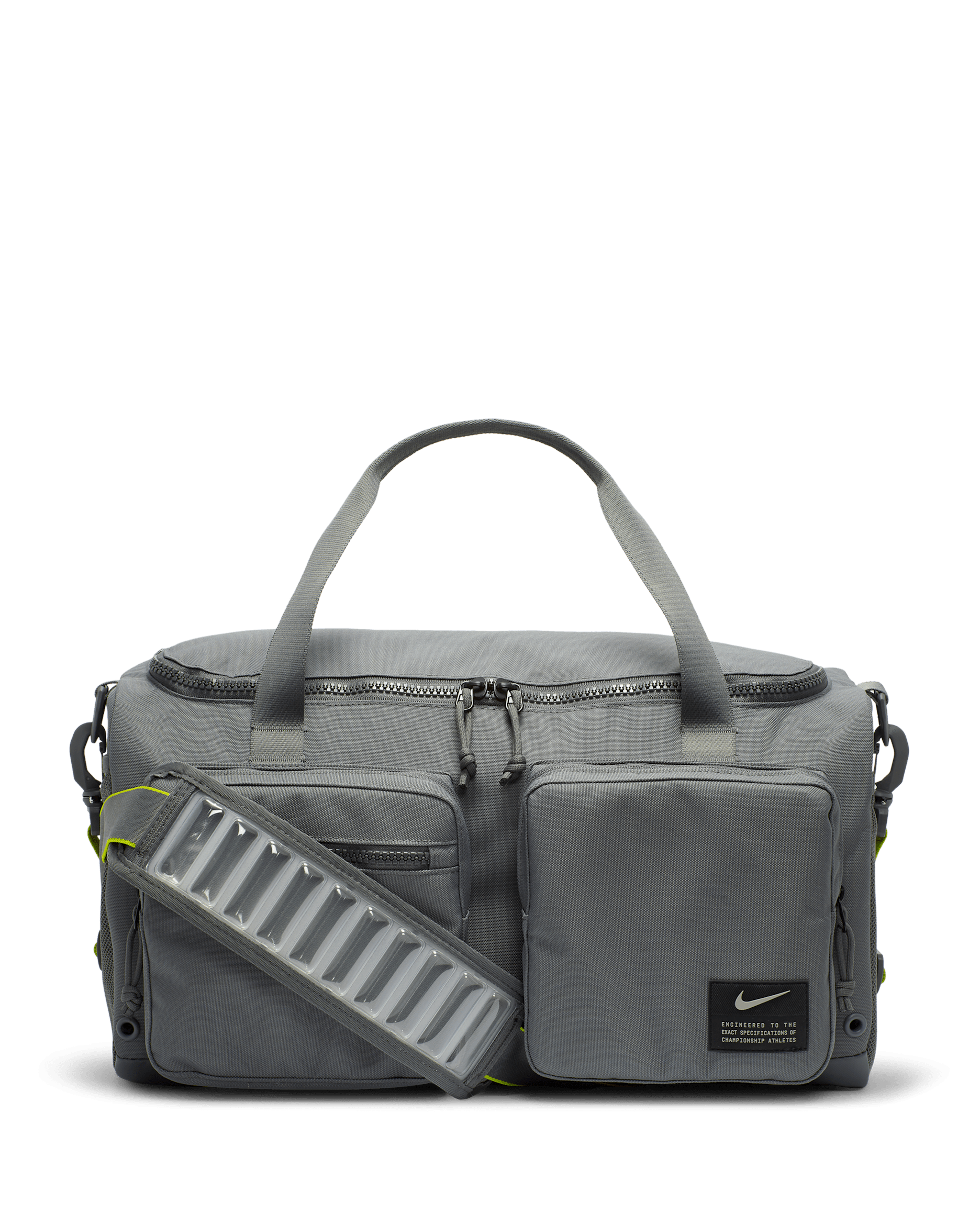 Nike Utility Power Training Duffel Bag (Small, 31L) - Iron Grey/Iron Grey/Enigma Stone