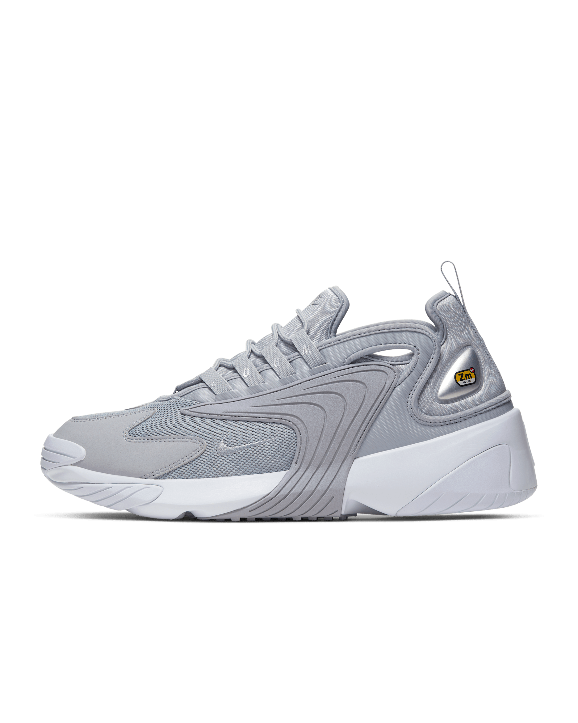 Buty męskie Nike Zoom 2K - Wolf Grey/Metallic Silver/Biel/Wolf Grey