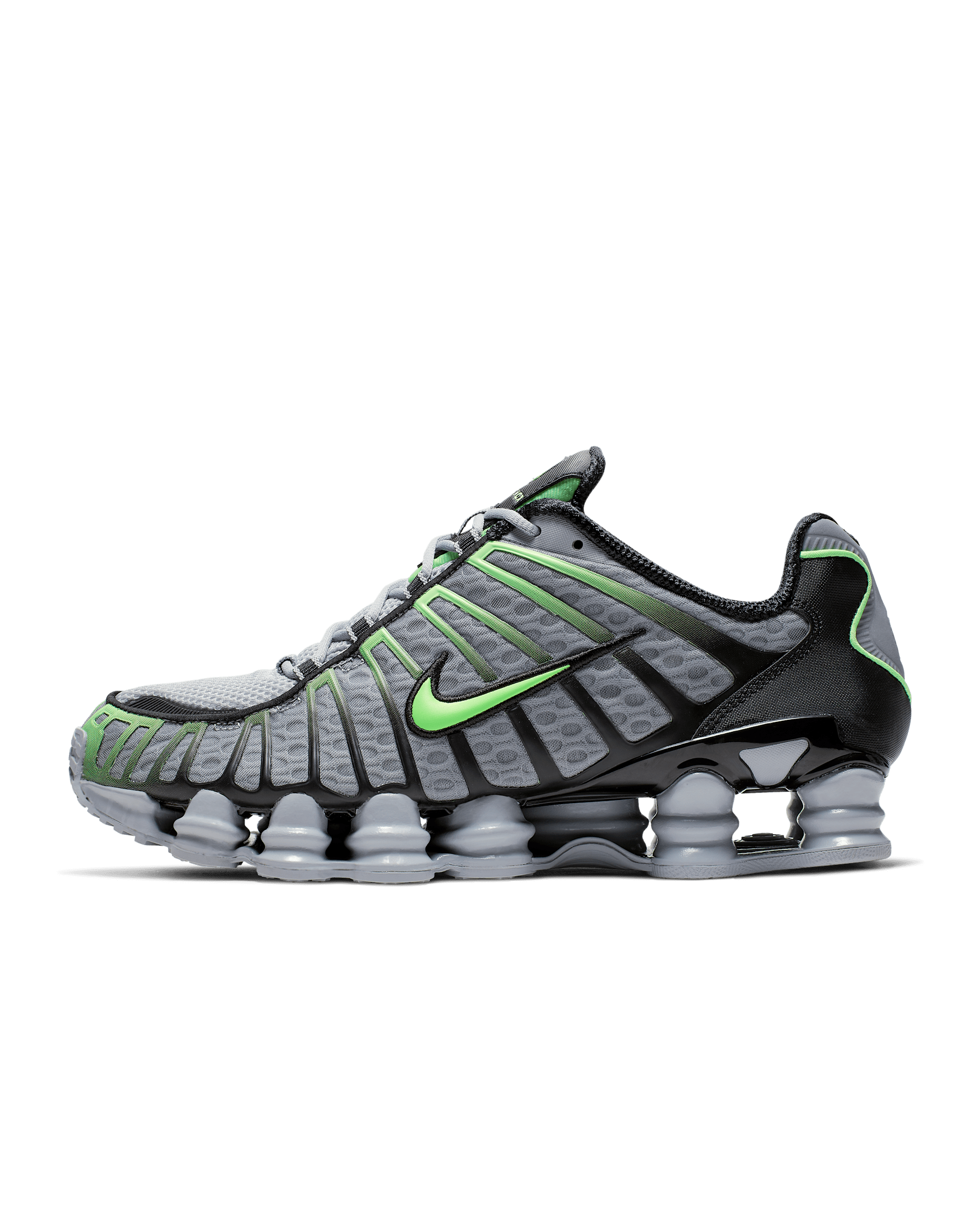 ナイキ ショックス TL メンズシューズ - ウルフグレー/ブラック/ライムブラスト