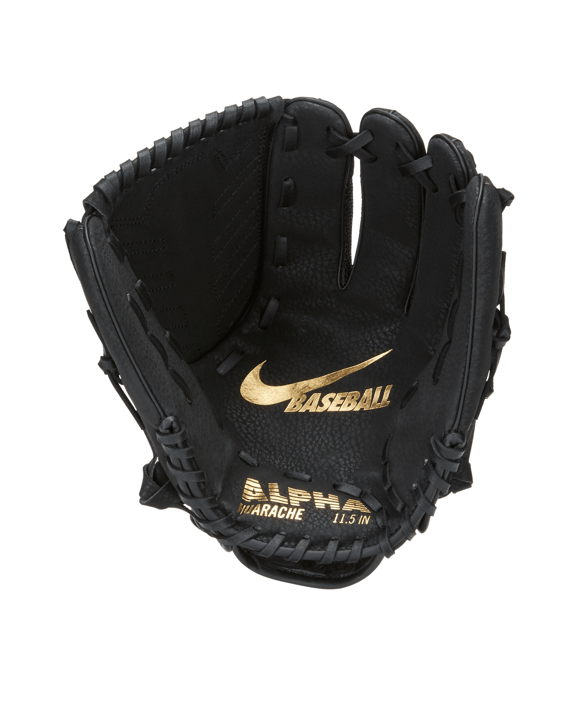 Nike Alpha Edge Kids' Baseball Fielding Glove - Black/Black
